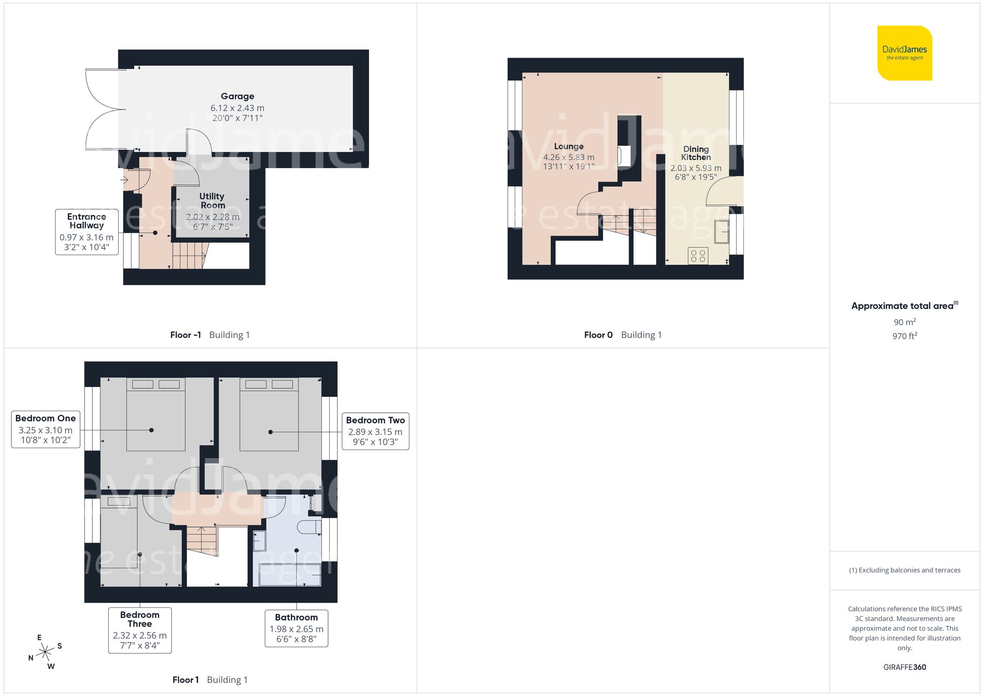 Floorplan for Chesterfield Avenue, Gedling, Nottingham