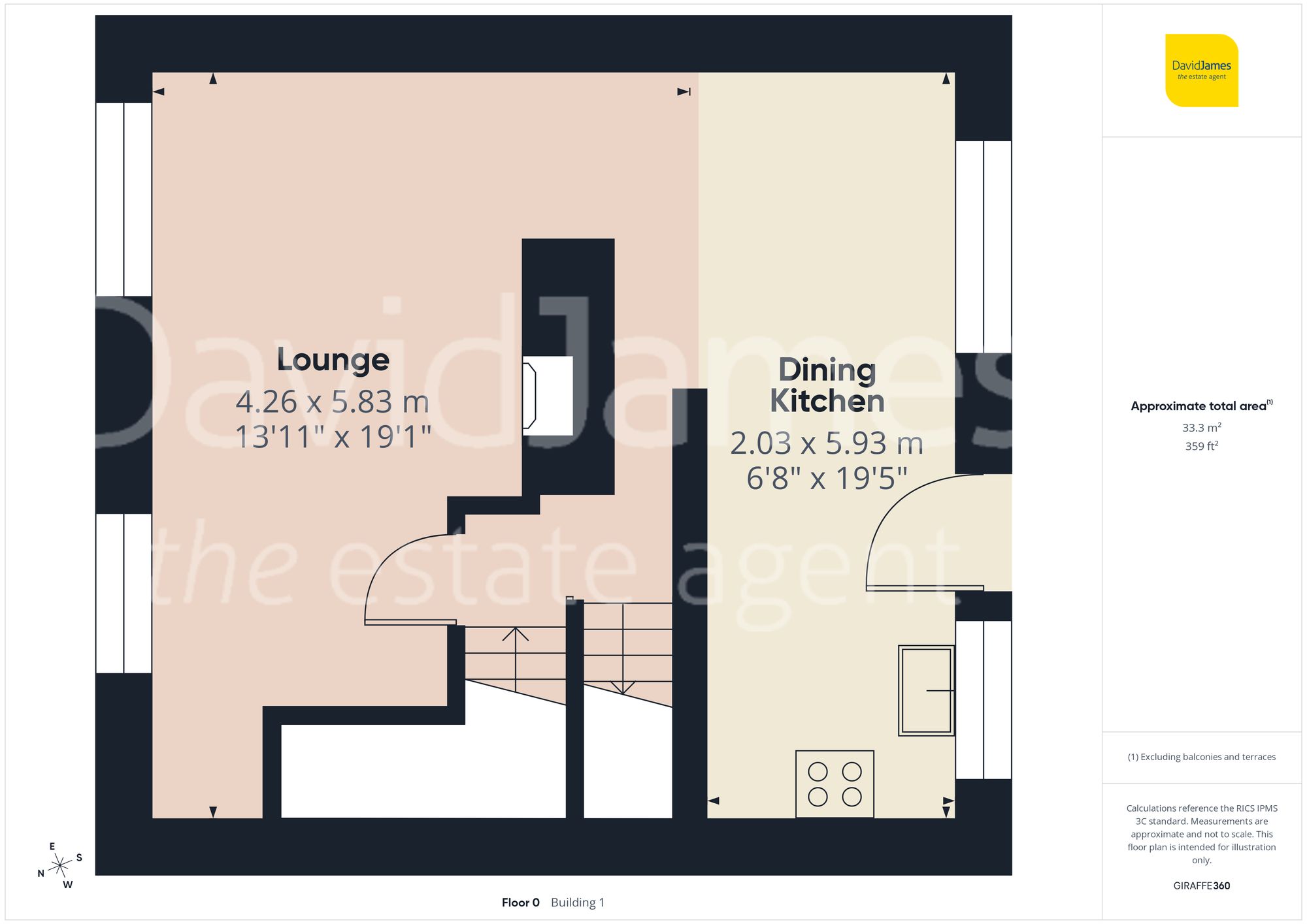 Floorplan for Chesterfield Avenue, Gedling, Nottingham
