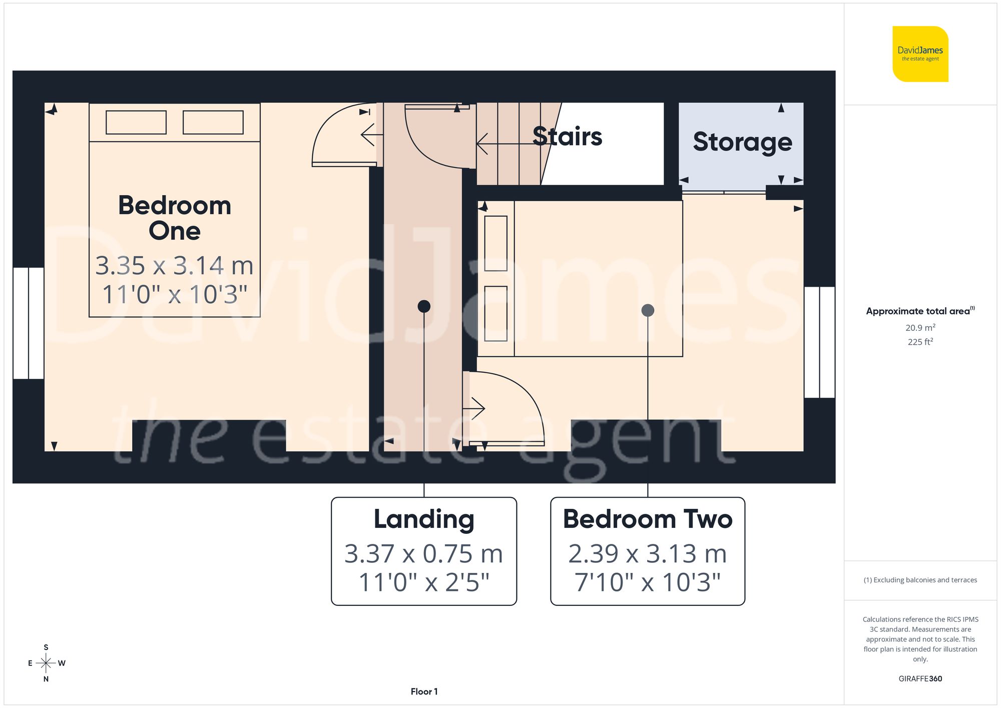 Floorplan for Windermere Road, Nottingham