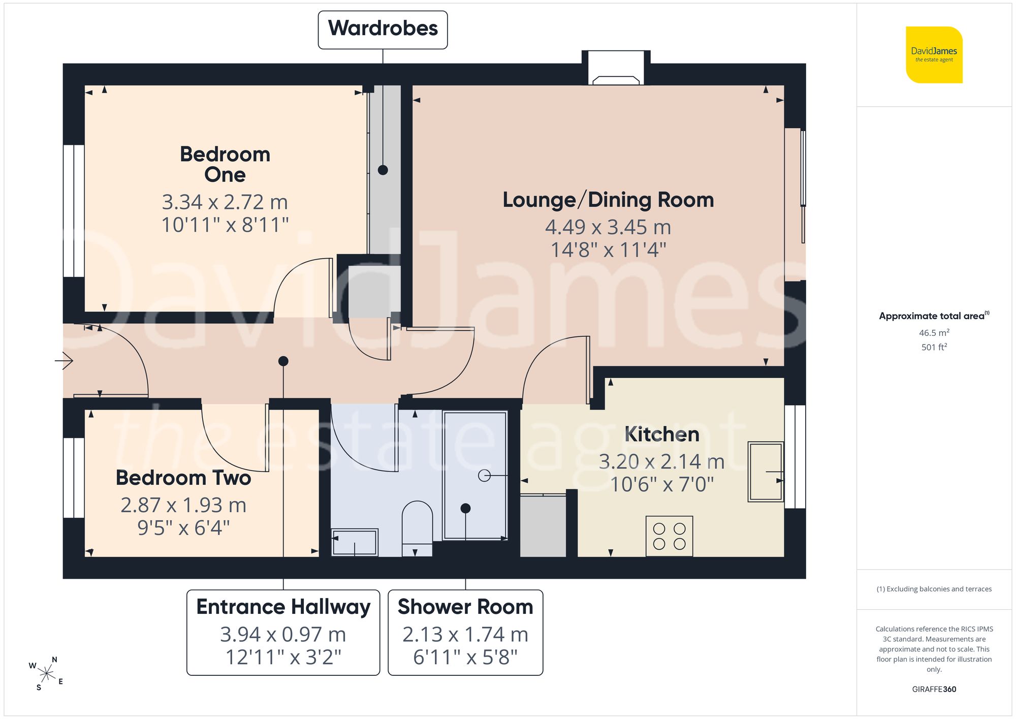 Floorplan for Manor Green Walk, Carlton, Nottingham