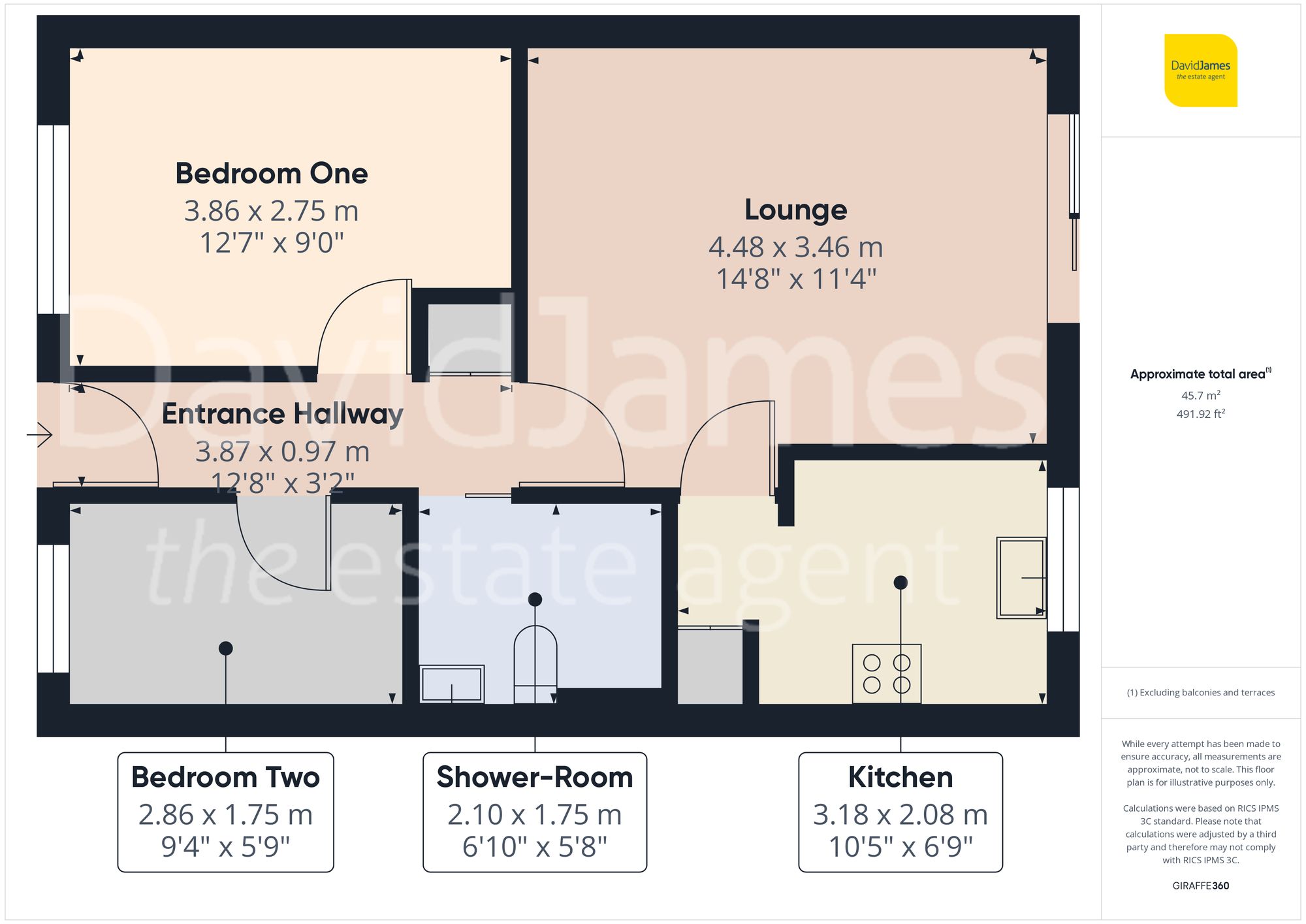 Floorplan for Manor Green Walk, Carlton, Nottingham