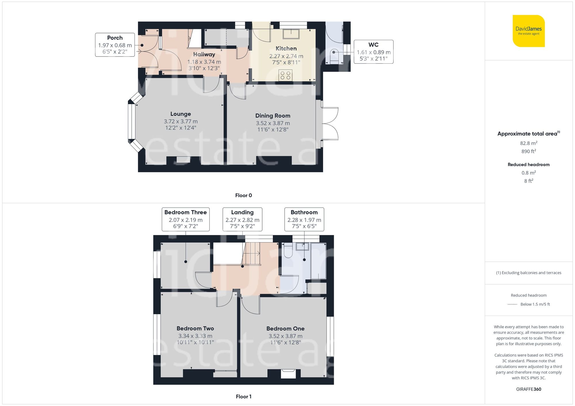 Floorplan for Stoneyford Road, Sutton in Ashfield, Nottinghamshire