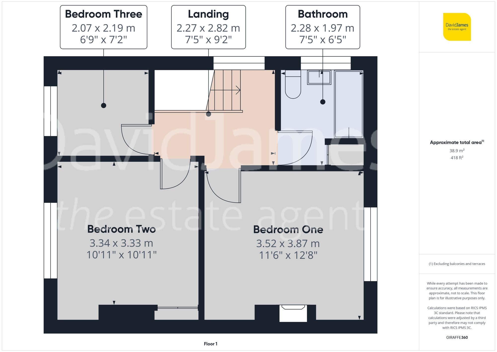 Floorplan for Stoneyford Road, Sutton in Ashfield, Nottinghamshire