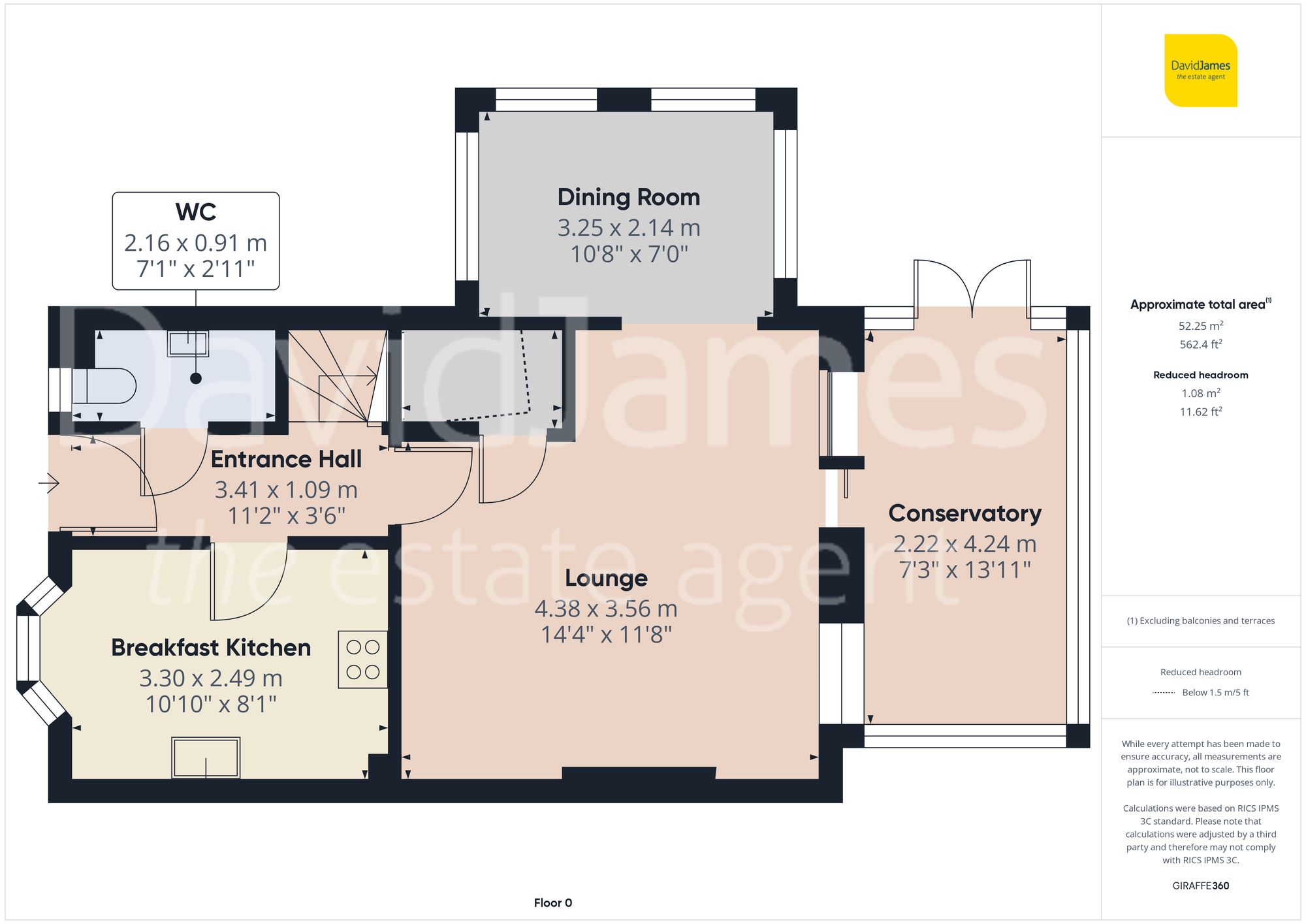 Floorplan for City View, Mapperley, Nottingham