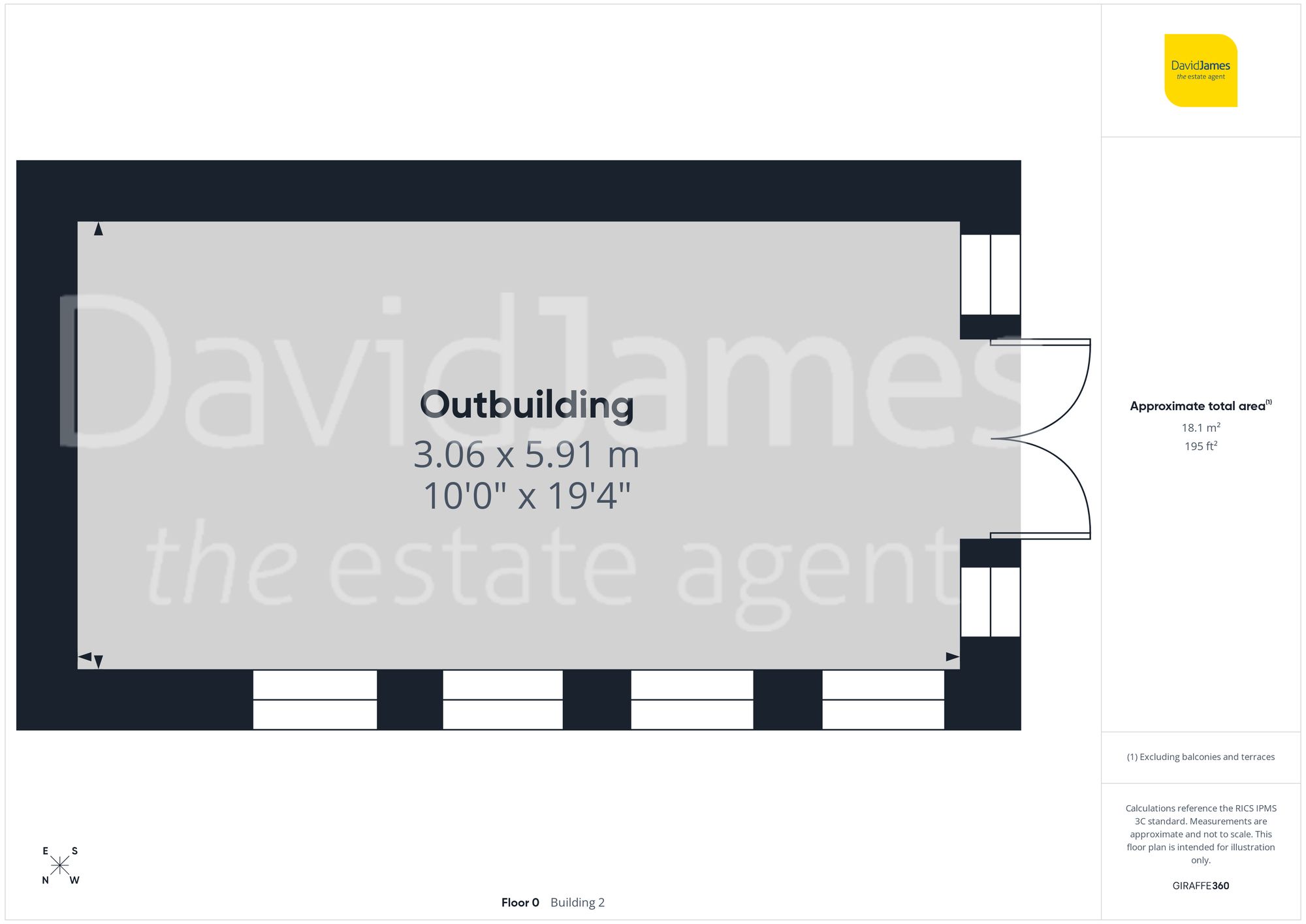 Floorplan for Park Road, Woodthorpe, Nottingham