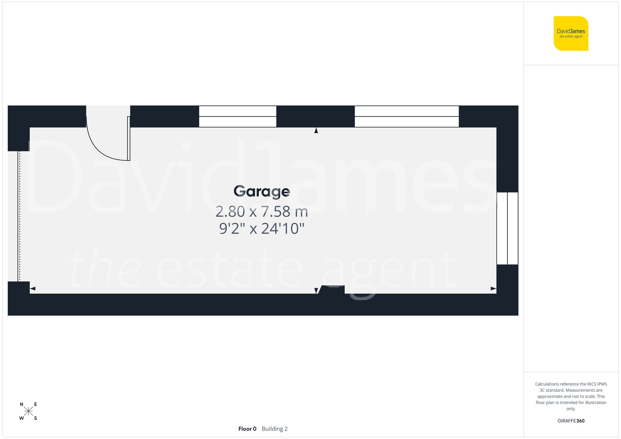 Floorplan for Greenwood Avenue, Nottingham