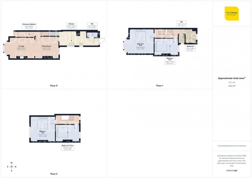 Floorplan for Waldeck Road, Carrington, Nottingham