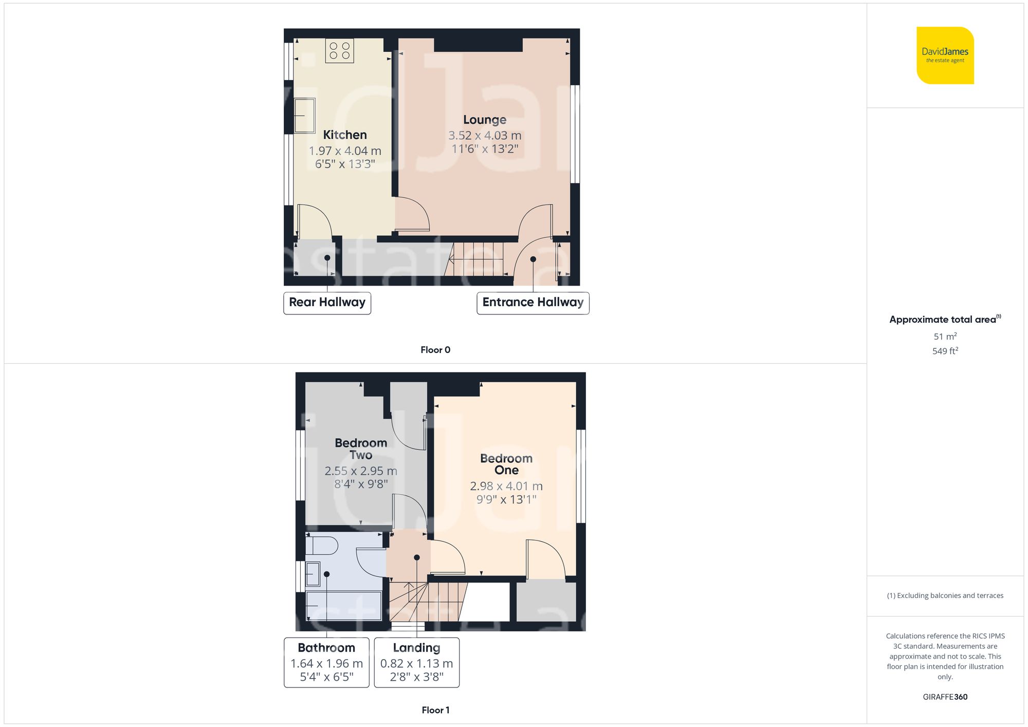 Floorplan for Linton Rise, Nottingham