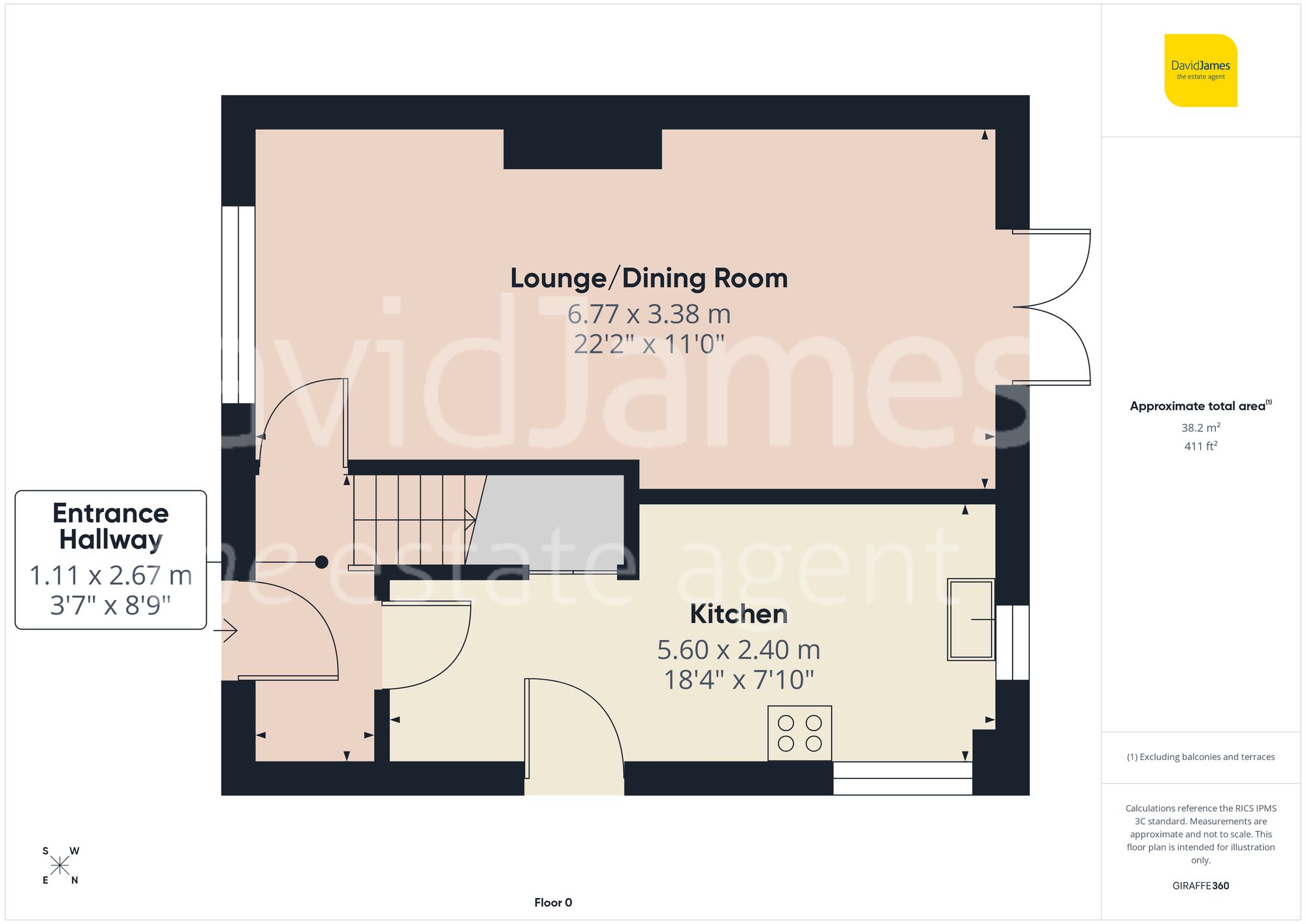 Floorplan for Wendling Gardens, Bestwood Park, Nottingham