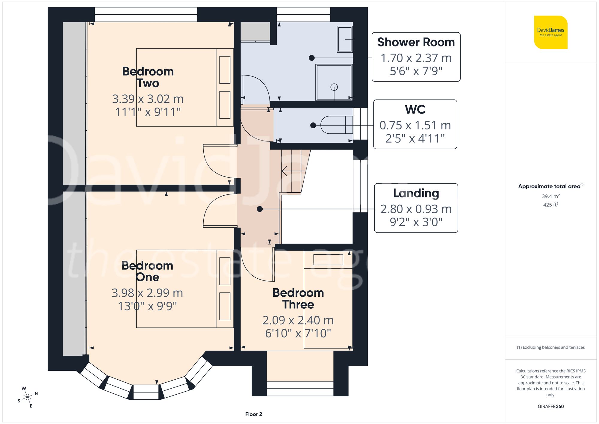 Floorplan for Sunnydale Road, Nottingham