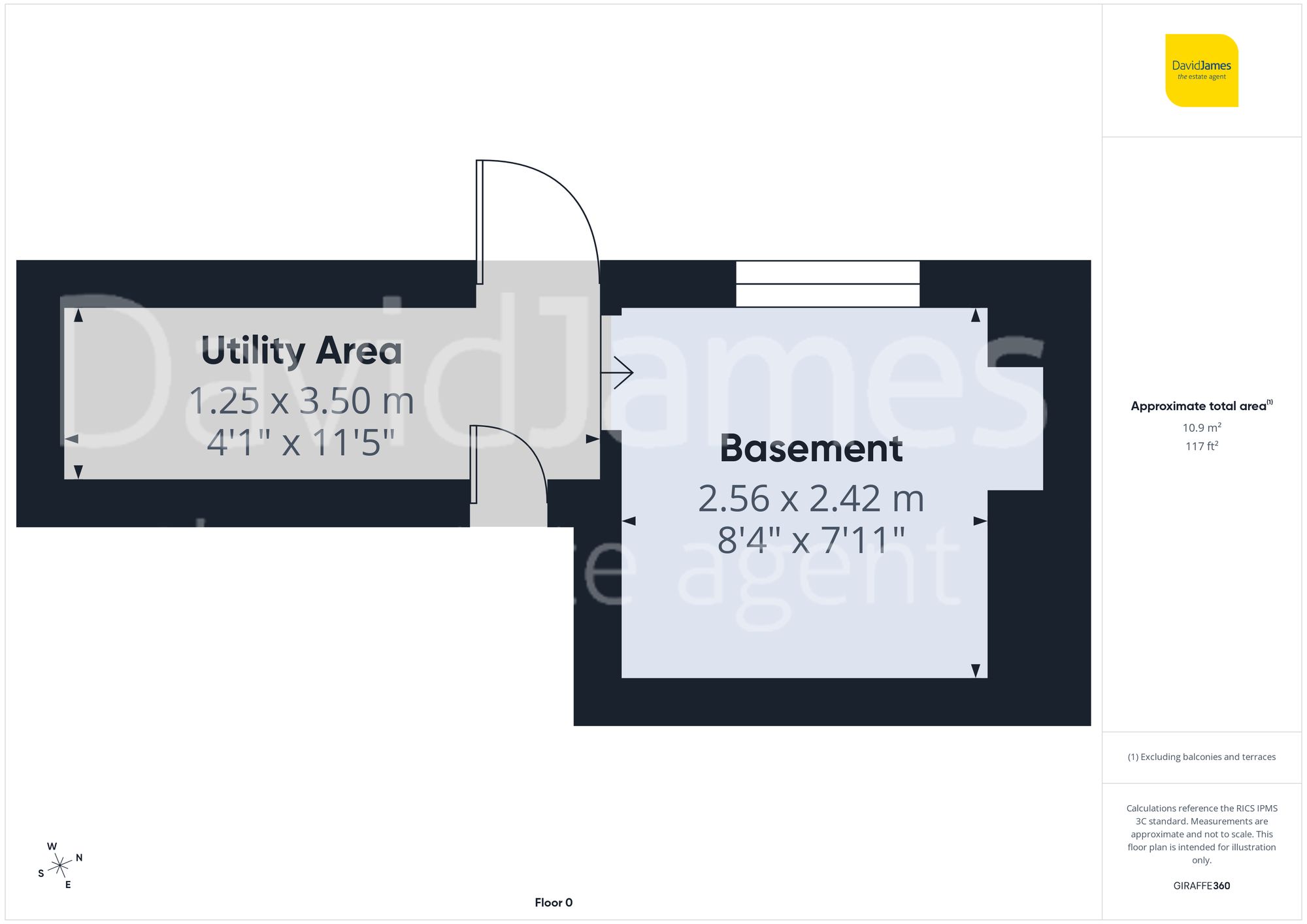 Floorplan for Sunnydale Road, Nottingham