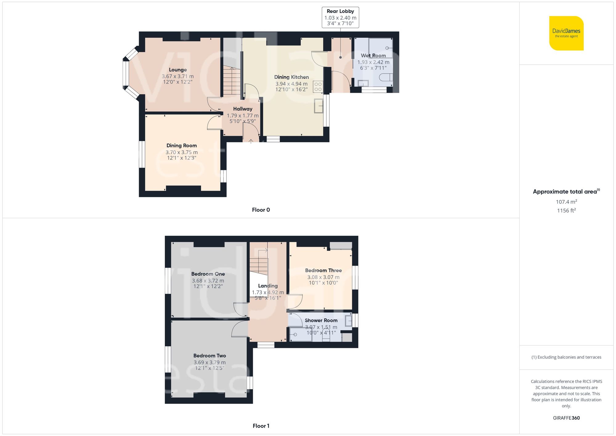 Floorplan for Stoneyford Road, Sutton in Ashfield, Nottinghamshire