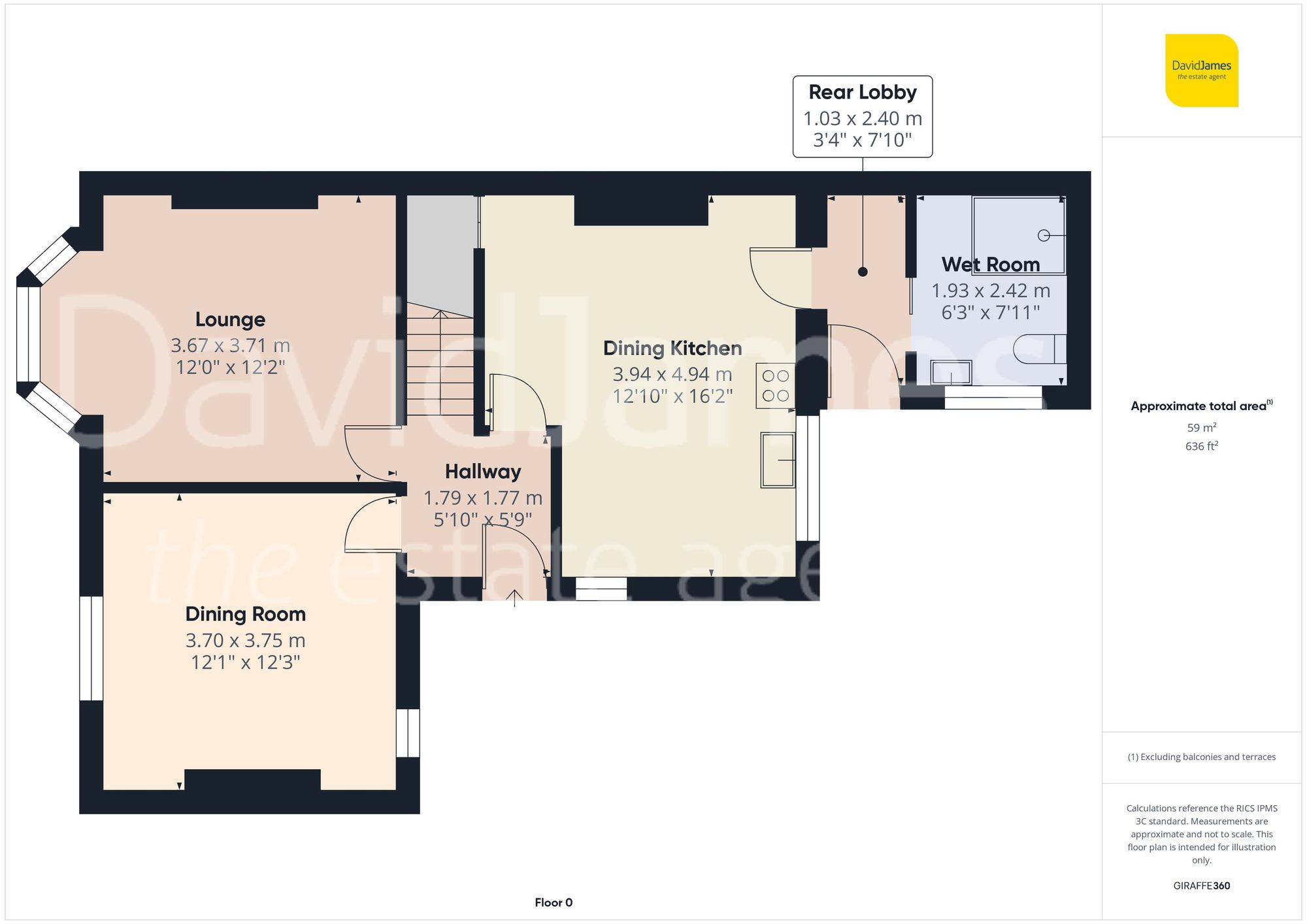 Floorplan for Stoneyford Road, Sutton in Ashfield, Nottinghamshire