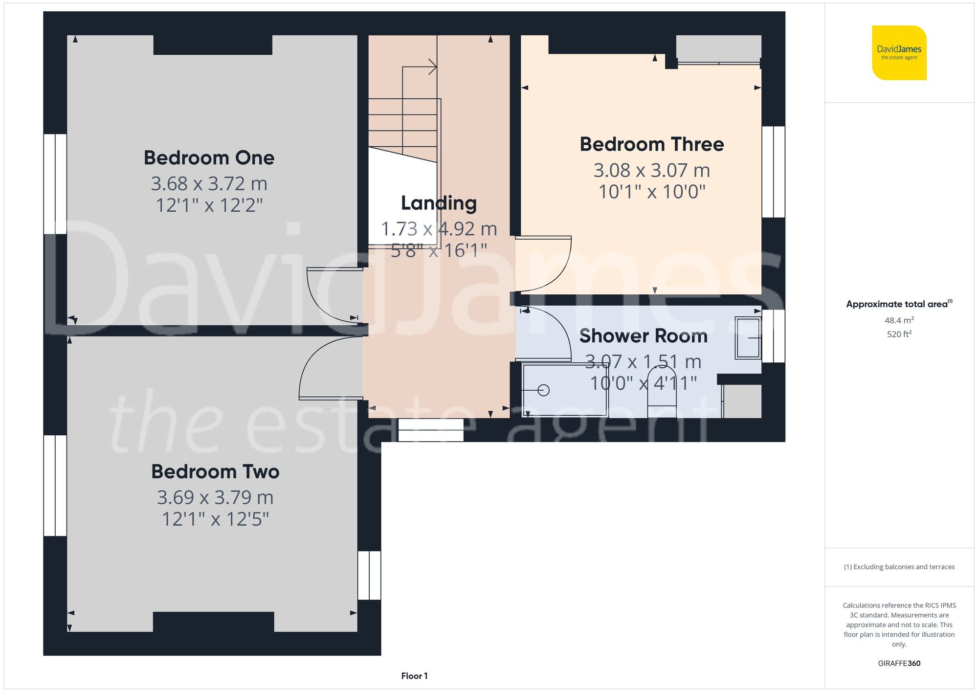 Floorplan for Stoneyford Road, Sutton in Ashfield, Nottinghamshire