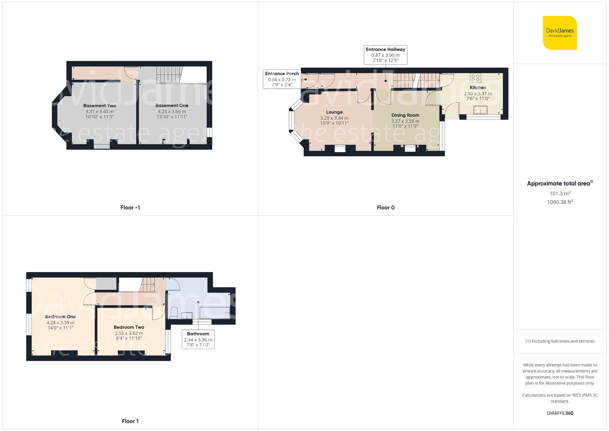 Floorplan for Abbey Grove, Nottingham
