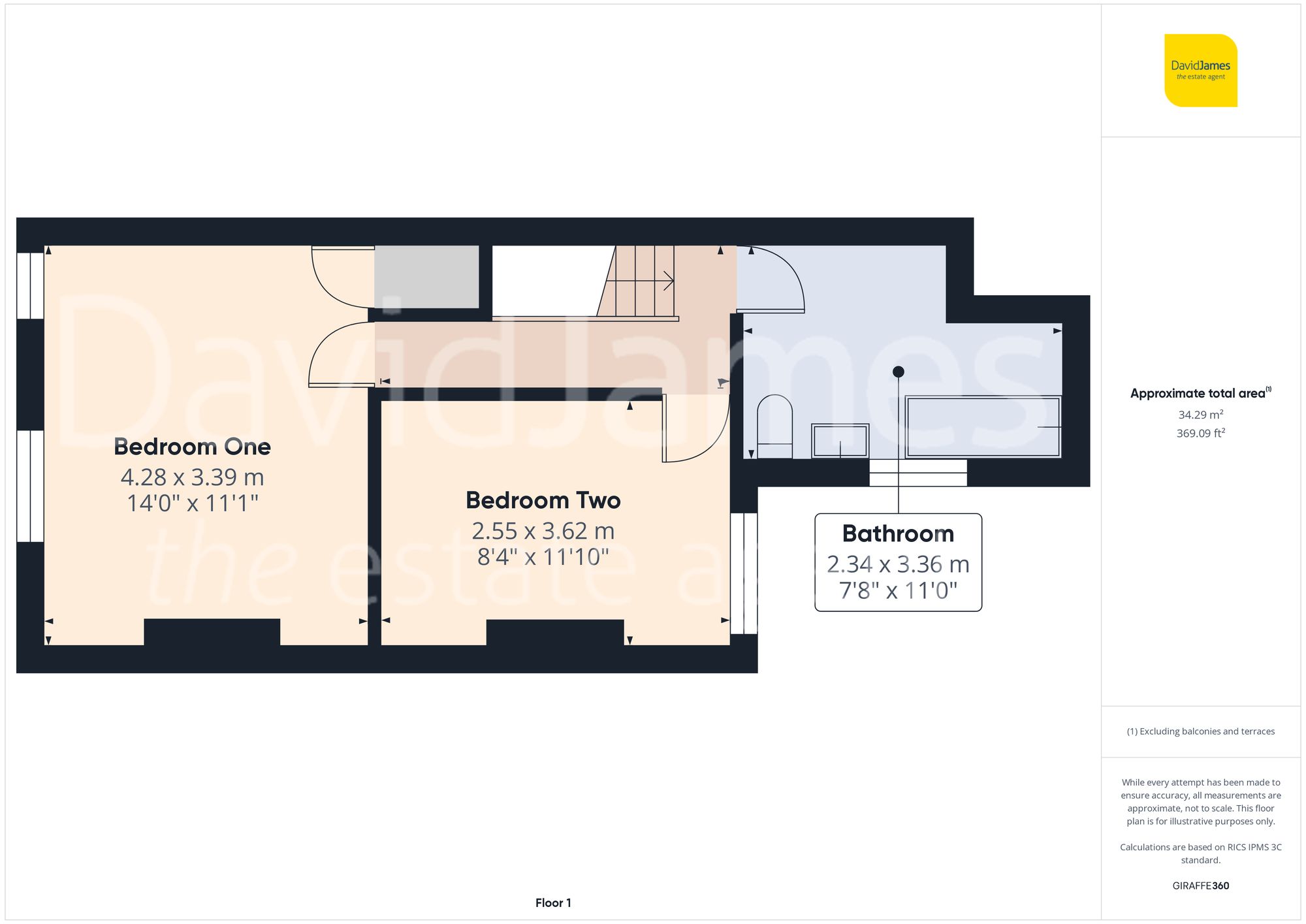 Floorplan for Abbey Grove, Nottingham