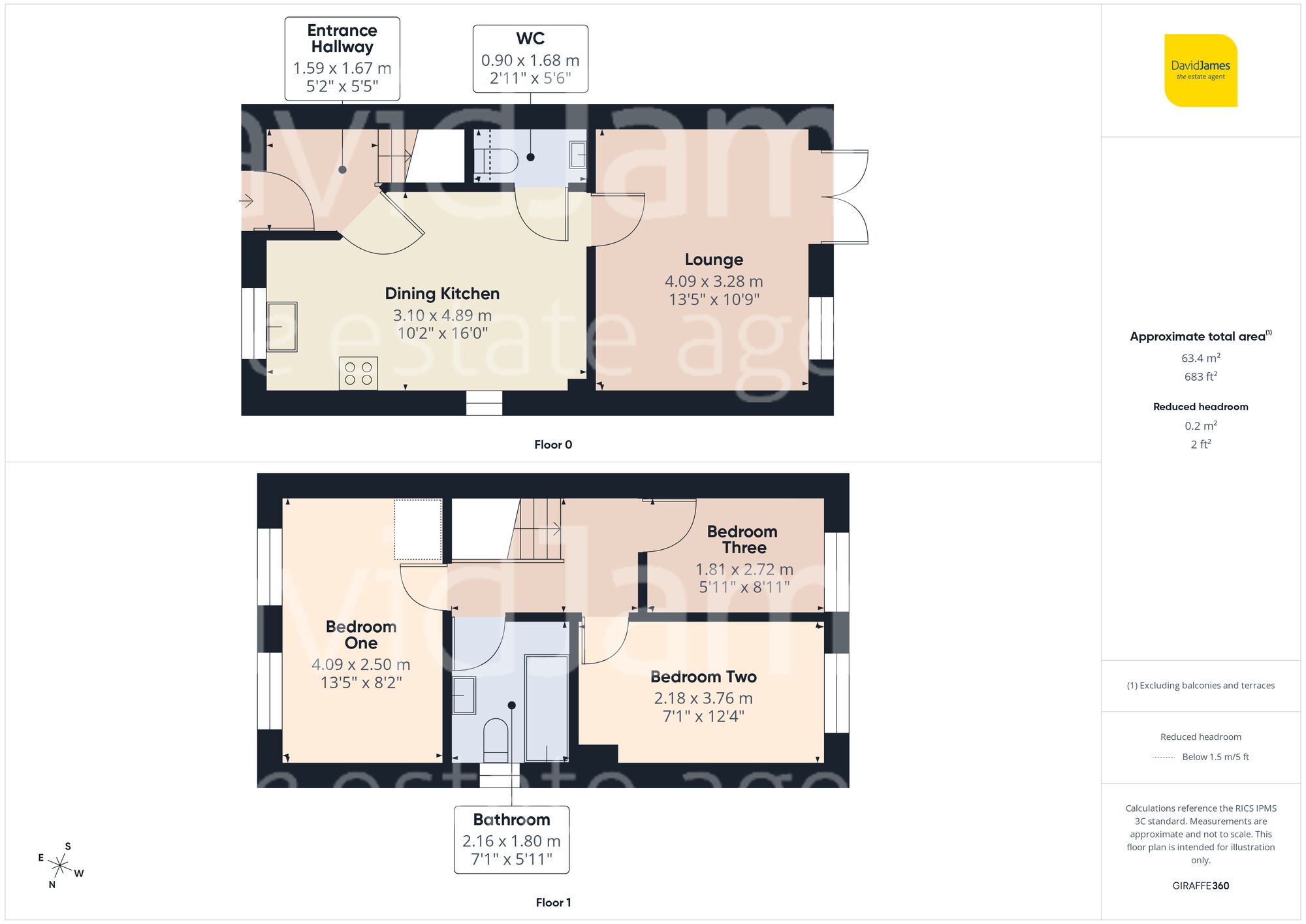 Floorplan for Ransom Drive, Mapperley, Nottingham