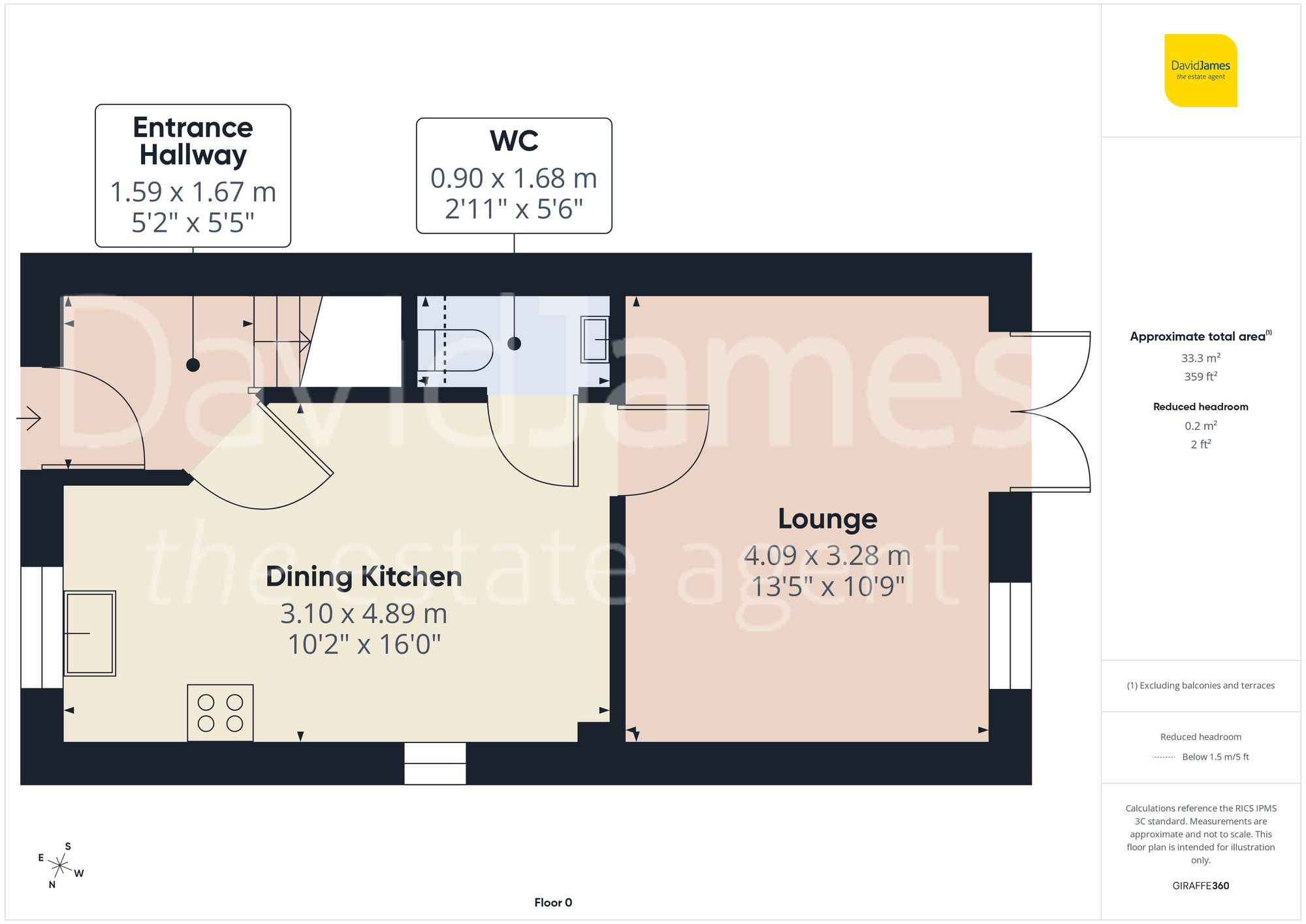Floorplan for Ransom Drive, Mapperley, Nottingham