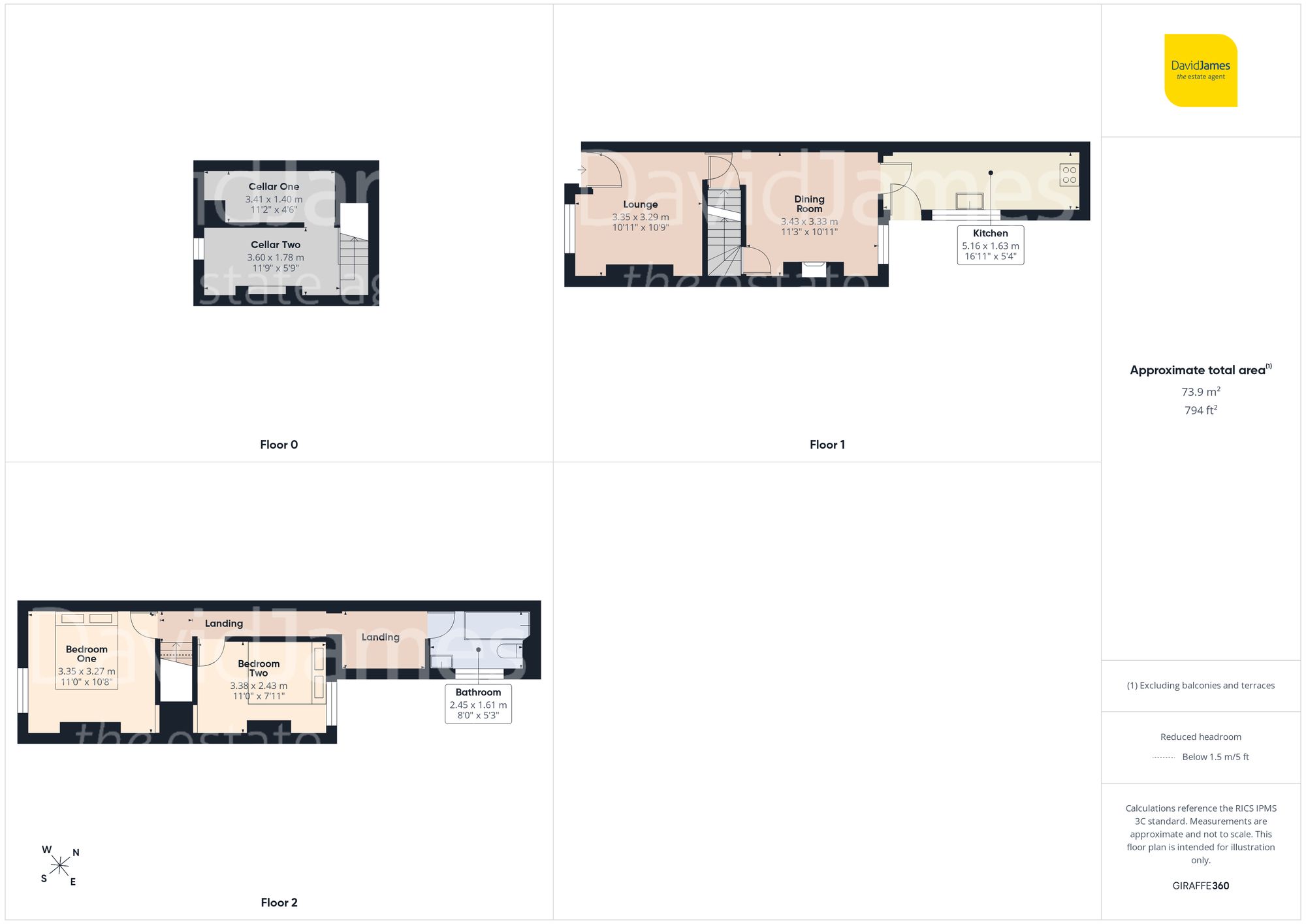 Floorplan for Rossington Road, Sneinton, Nottingham