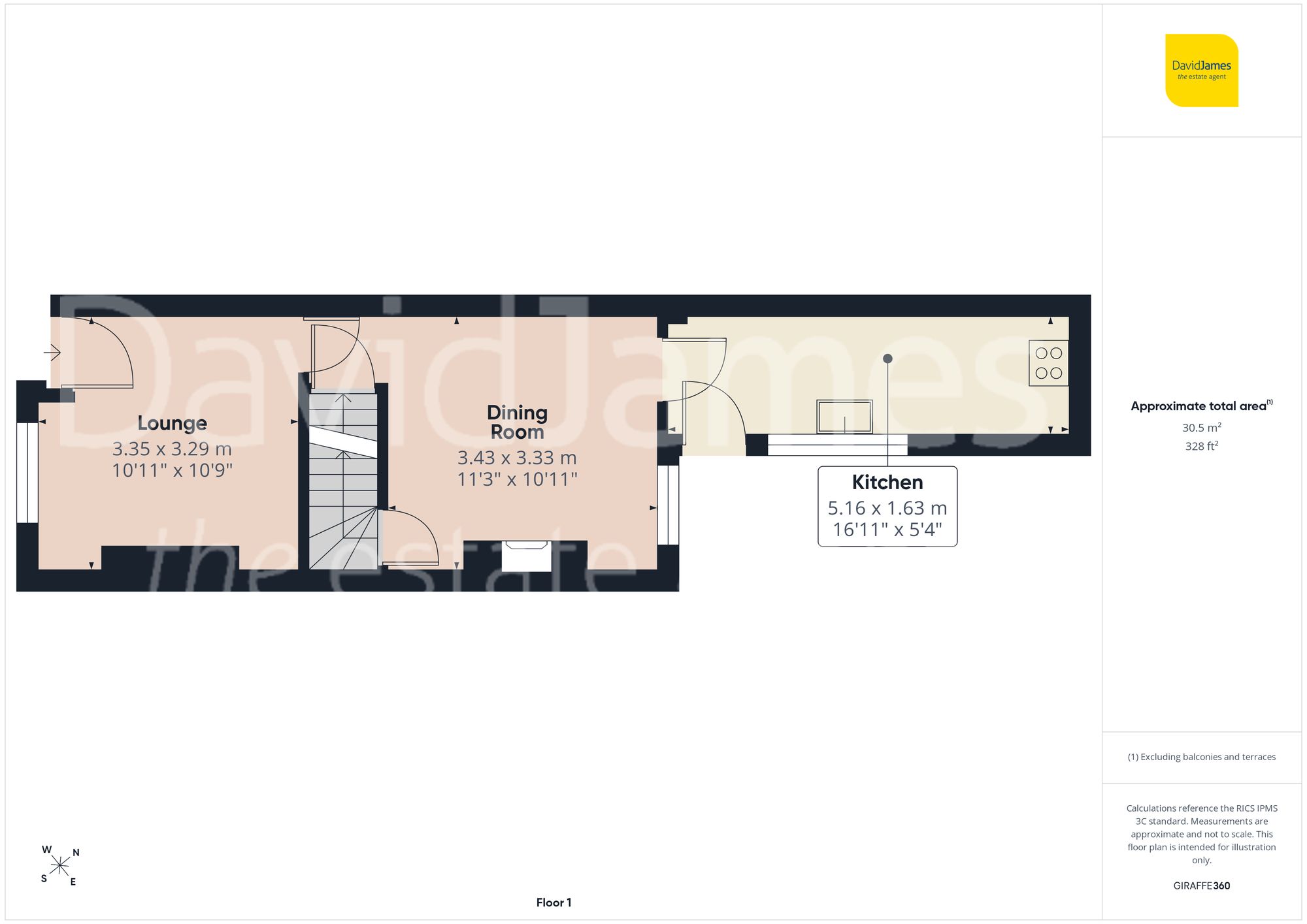 Floorplan for Rossington Road, Sneinton, Nottingham