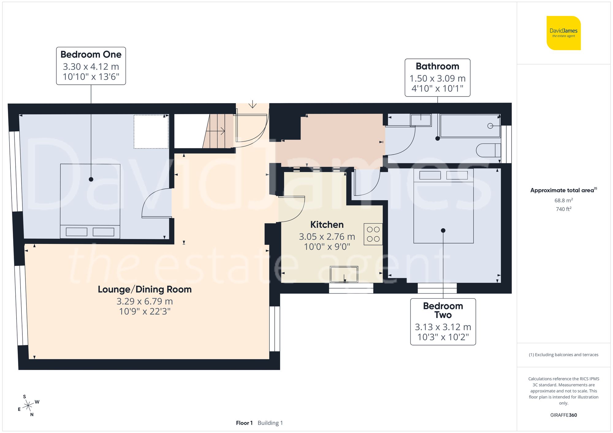 Floorplan for 71/71A/71B/71C Mansfield Road, Daybrook, Nottingham