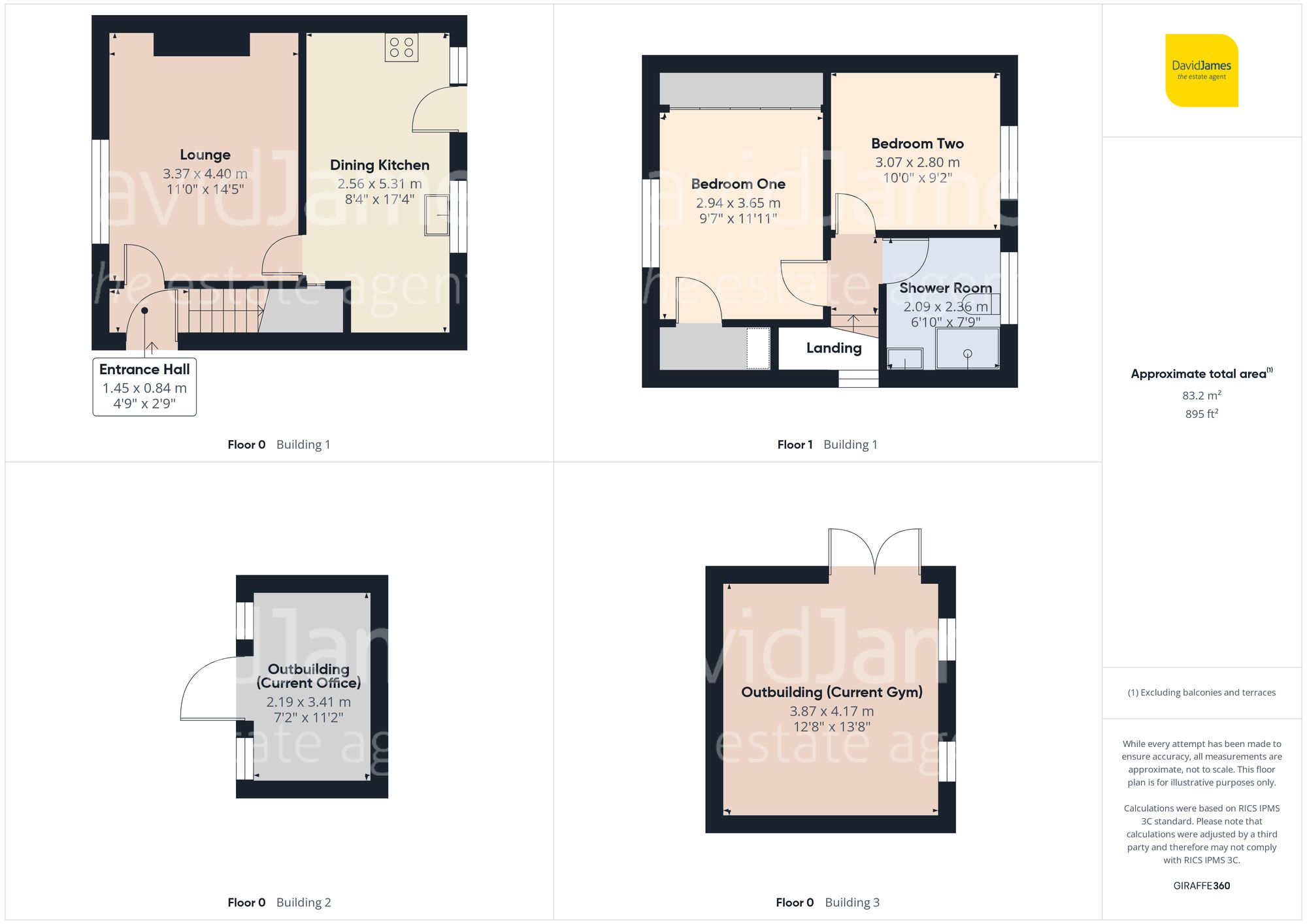 Floorplan for Tenbury Crescent, Nottingham