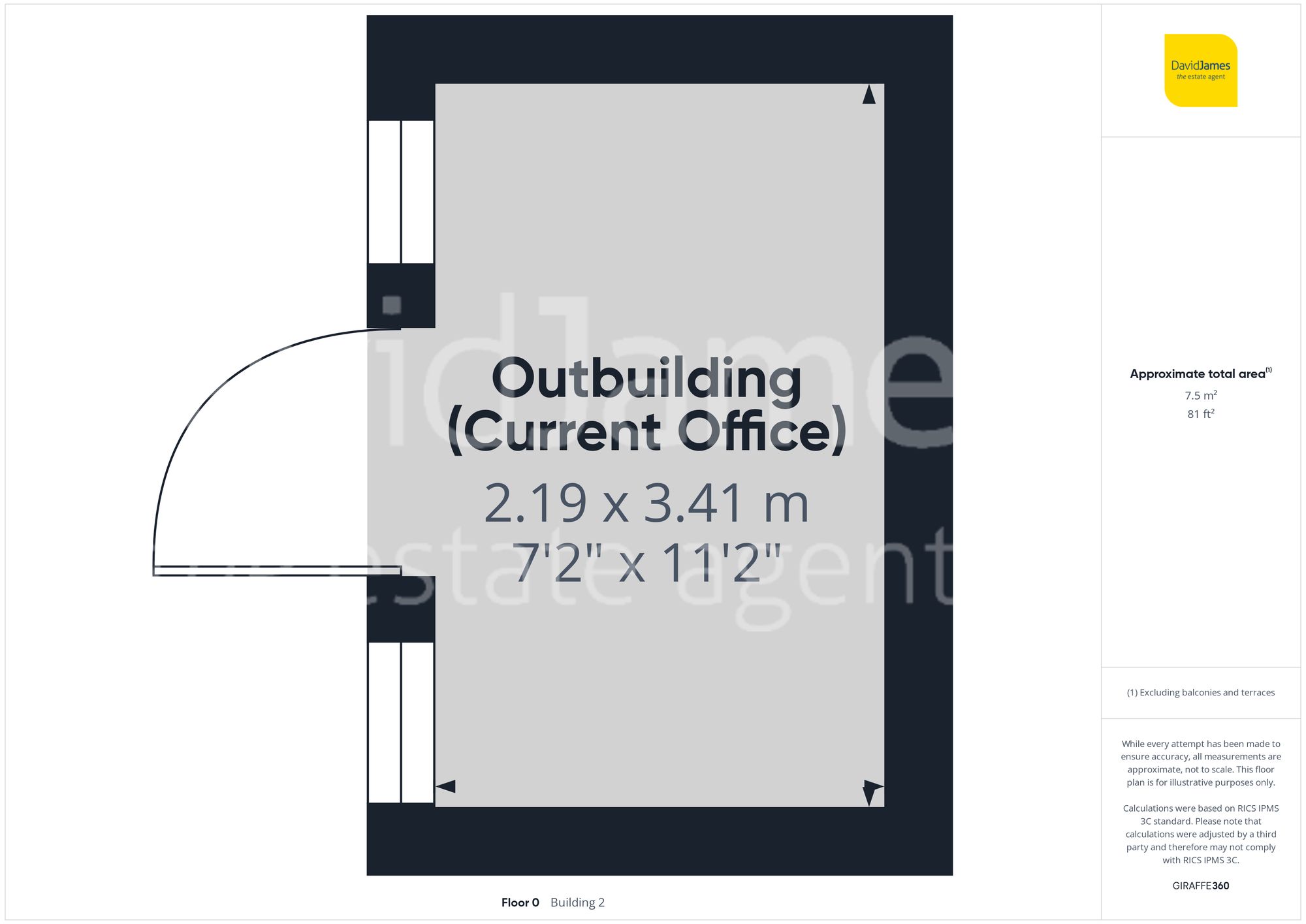 Floorplan for Tenbury Crescent, Nottingham