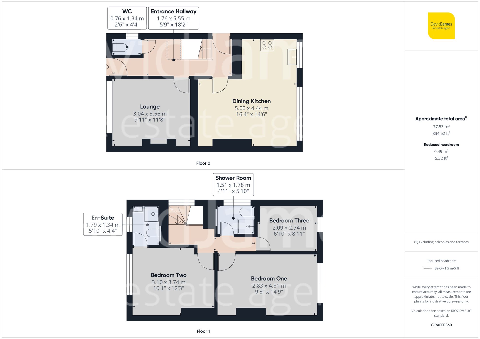 Floorplan for Haywood Road, Mapperley, Nottingham