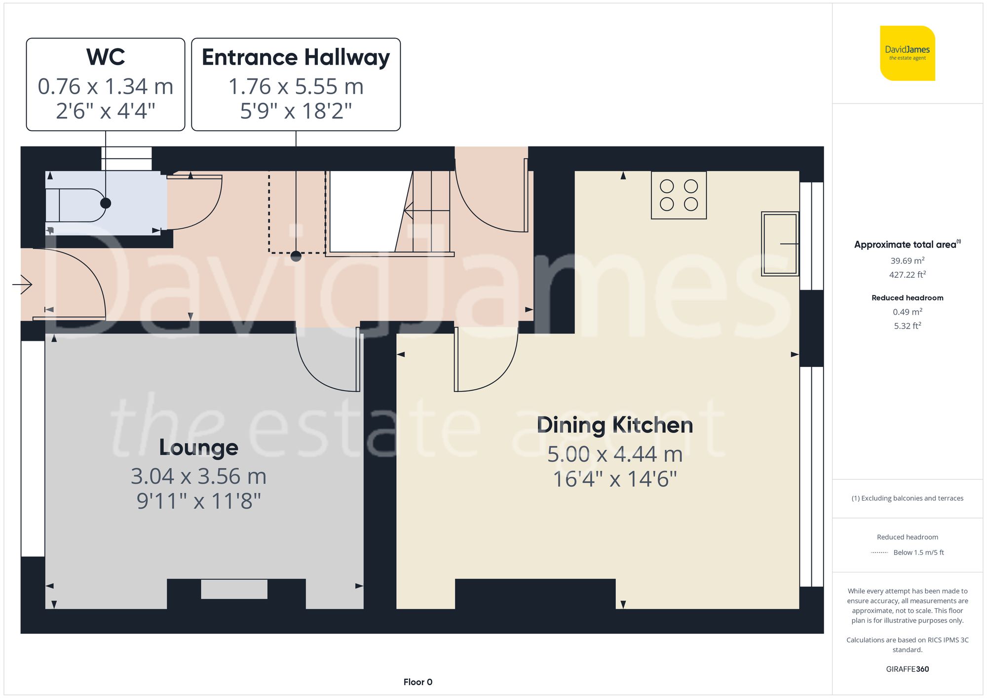 Floorplan for Haywood Road, Mapperley, Nottingham