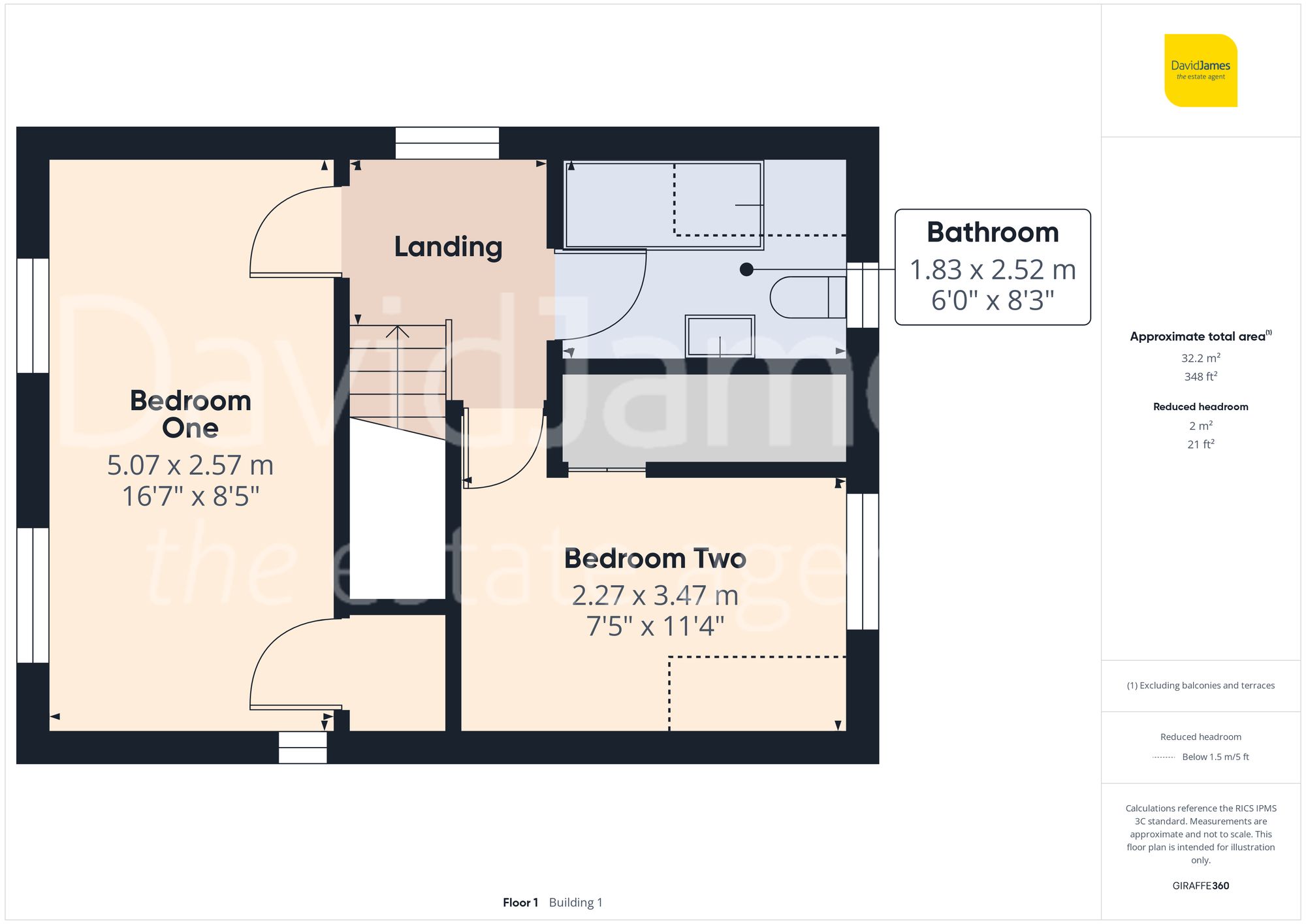 Floorplan for Coppice Road, Arnold, Nottingham