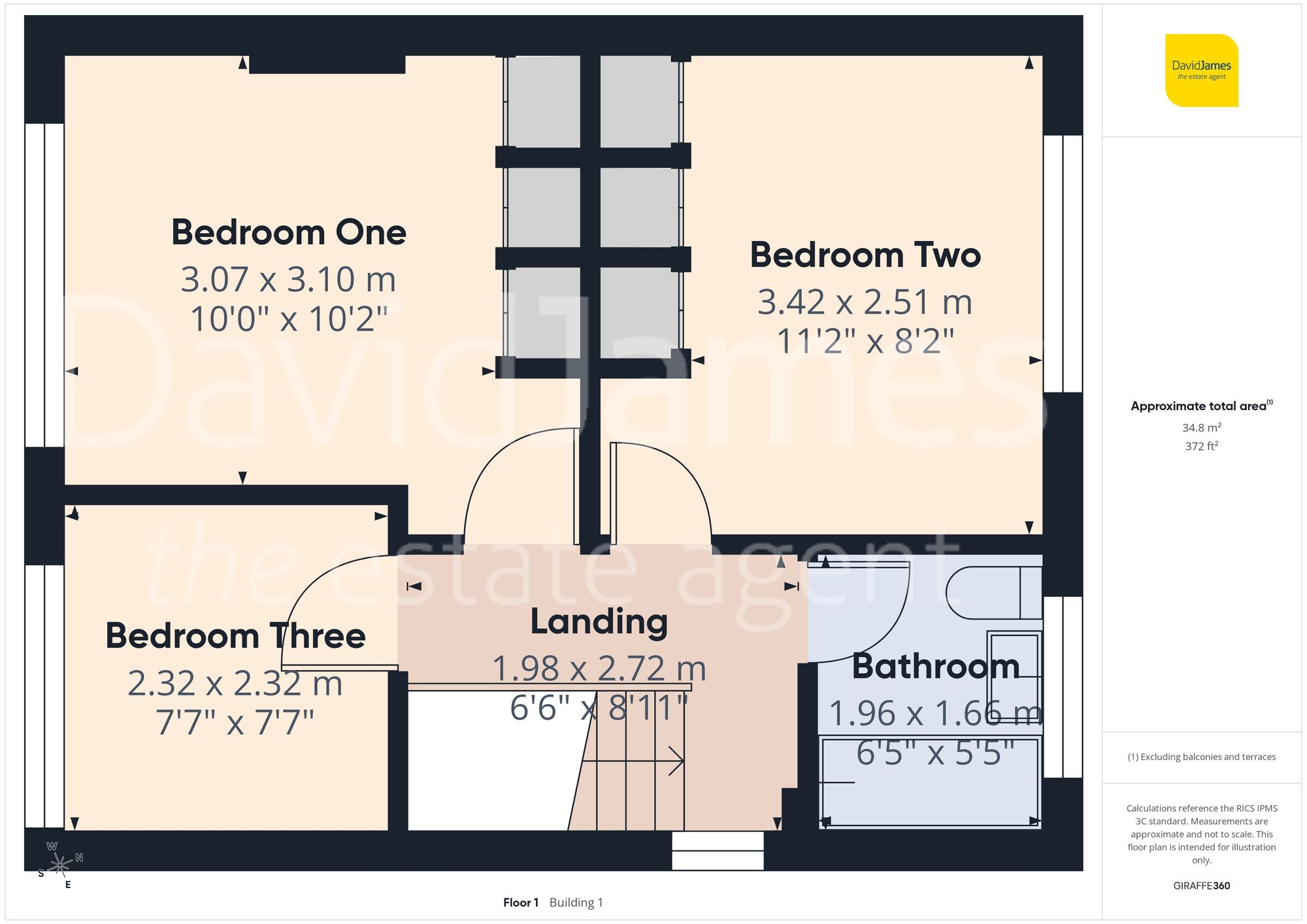 Floorplan for Lindholme Way, Sutton in Ashfield, Nottinghamshire