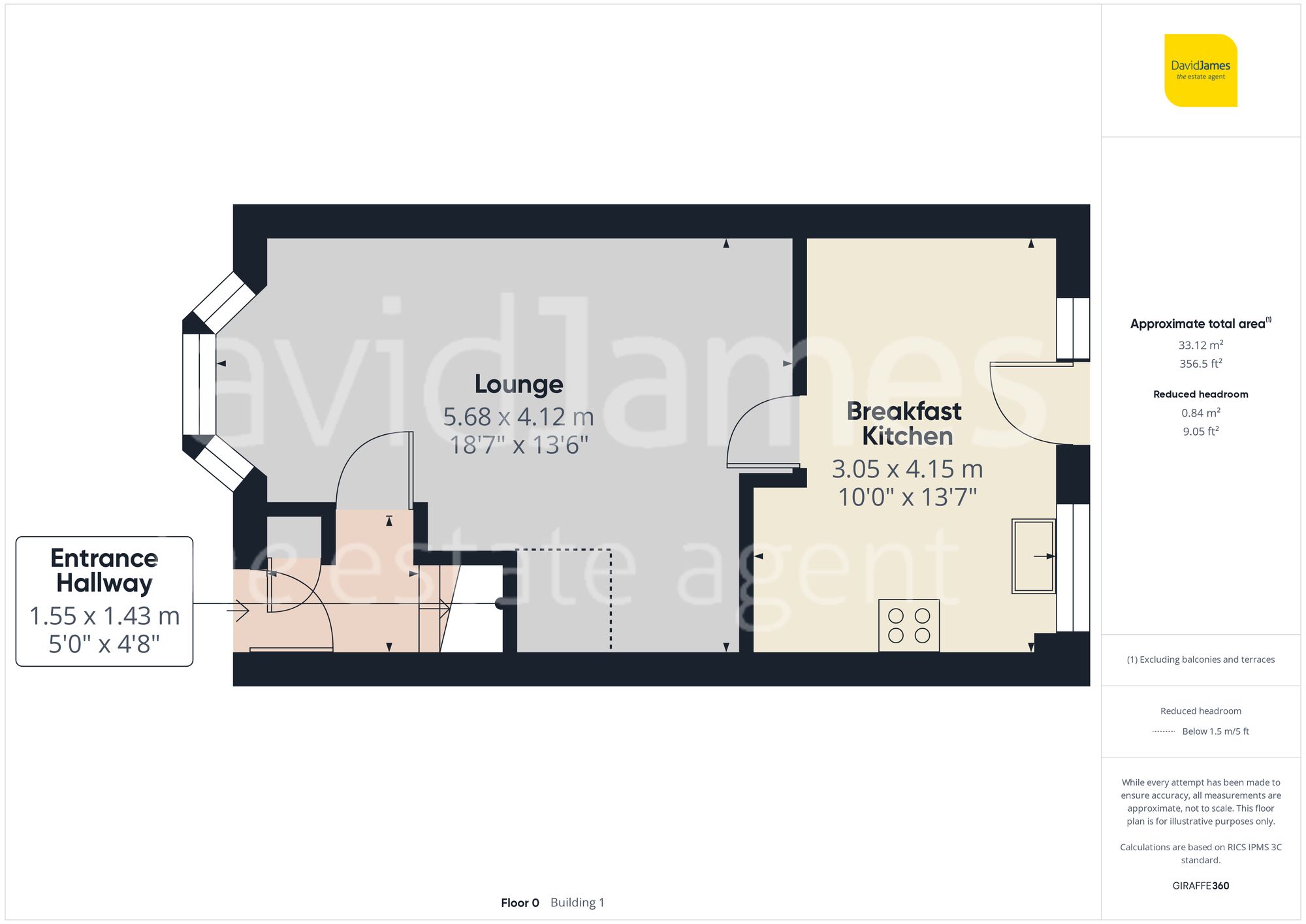 Floorplan for Howbeck Road, Arnold, Nottingham