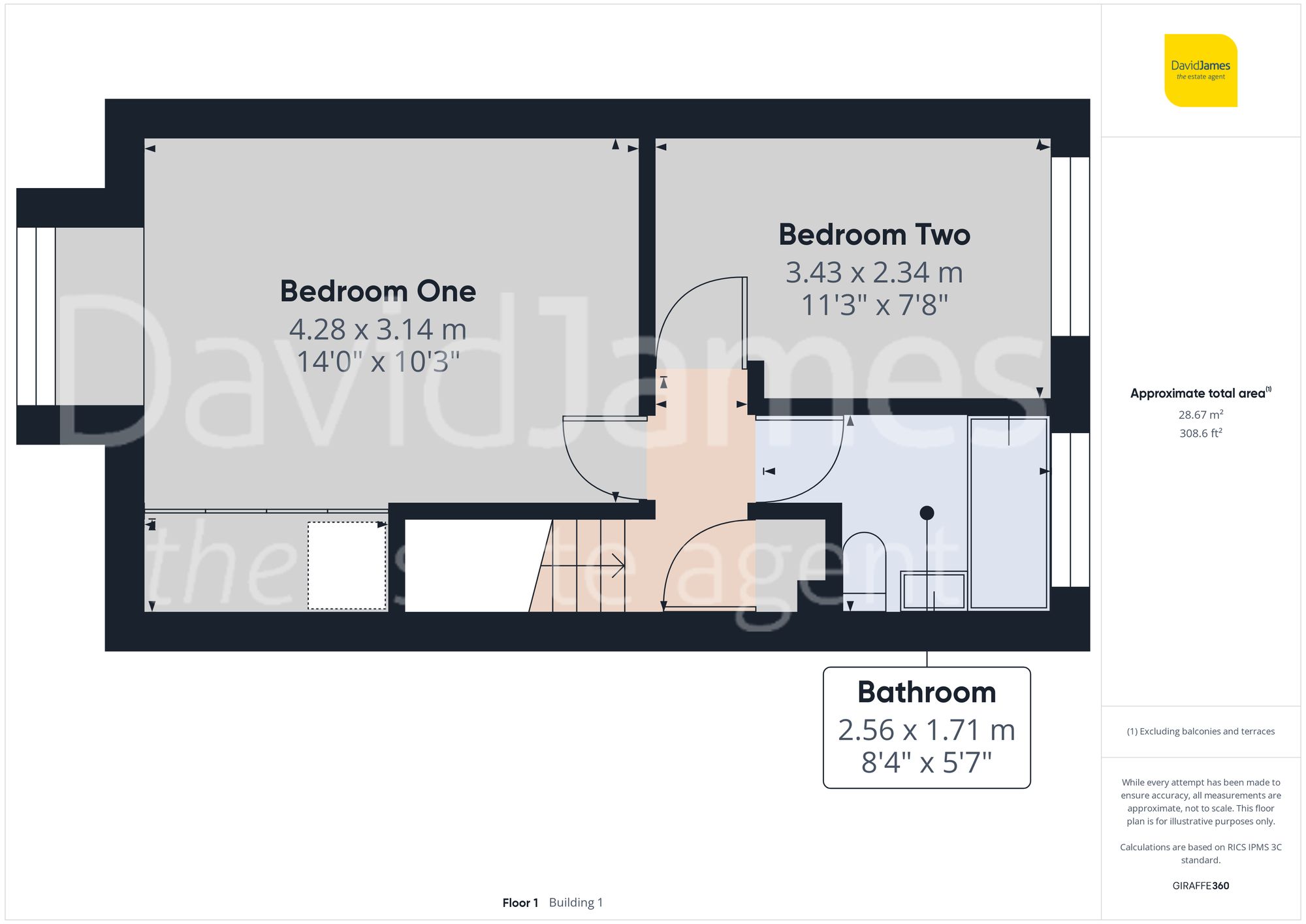 Floorplan for Howbeck Road, Arnold, Nottingham