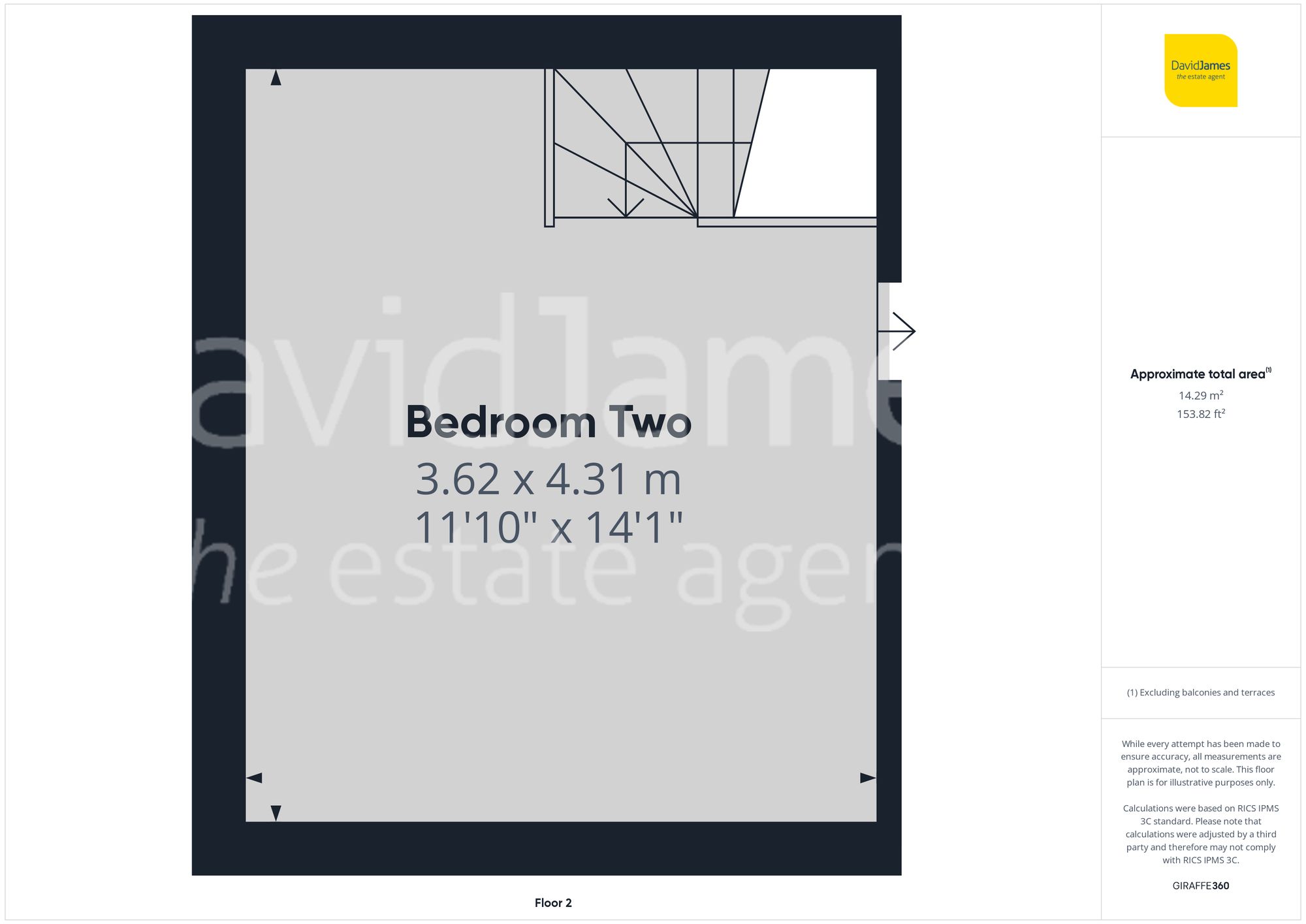 Floorplan for Cranmer Grove, Nottingham