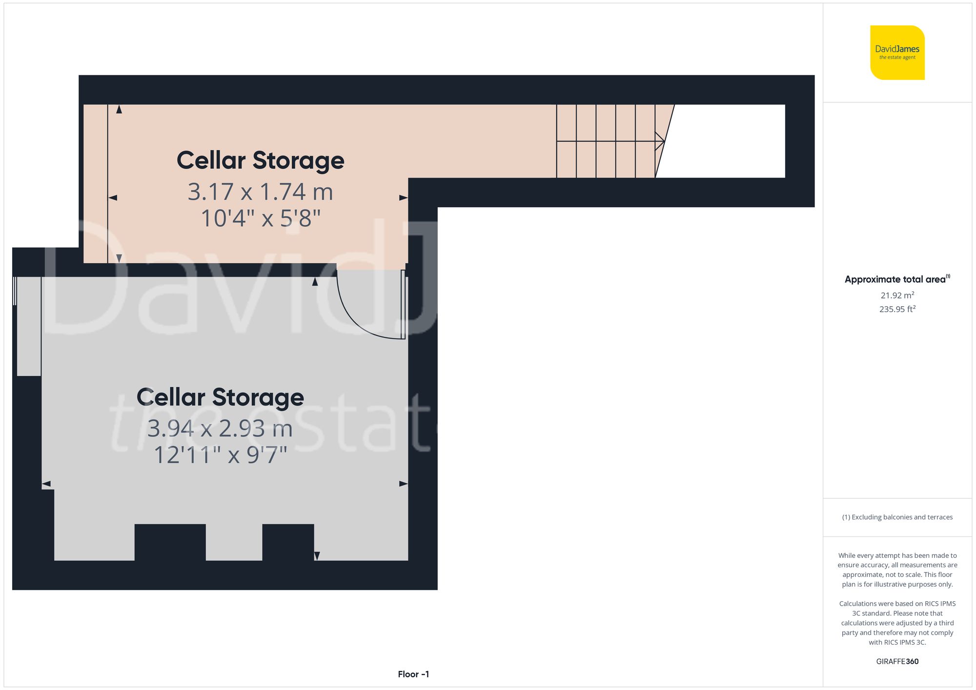 Floorplan for Cranmer Grove, Nottingham