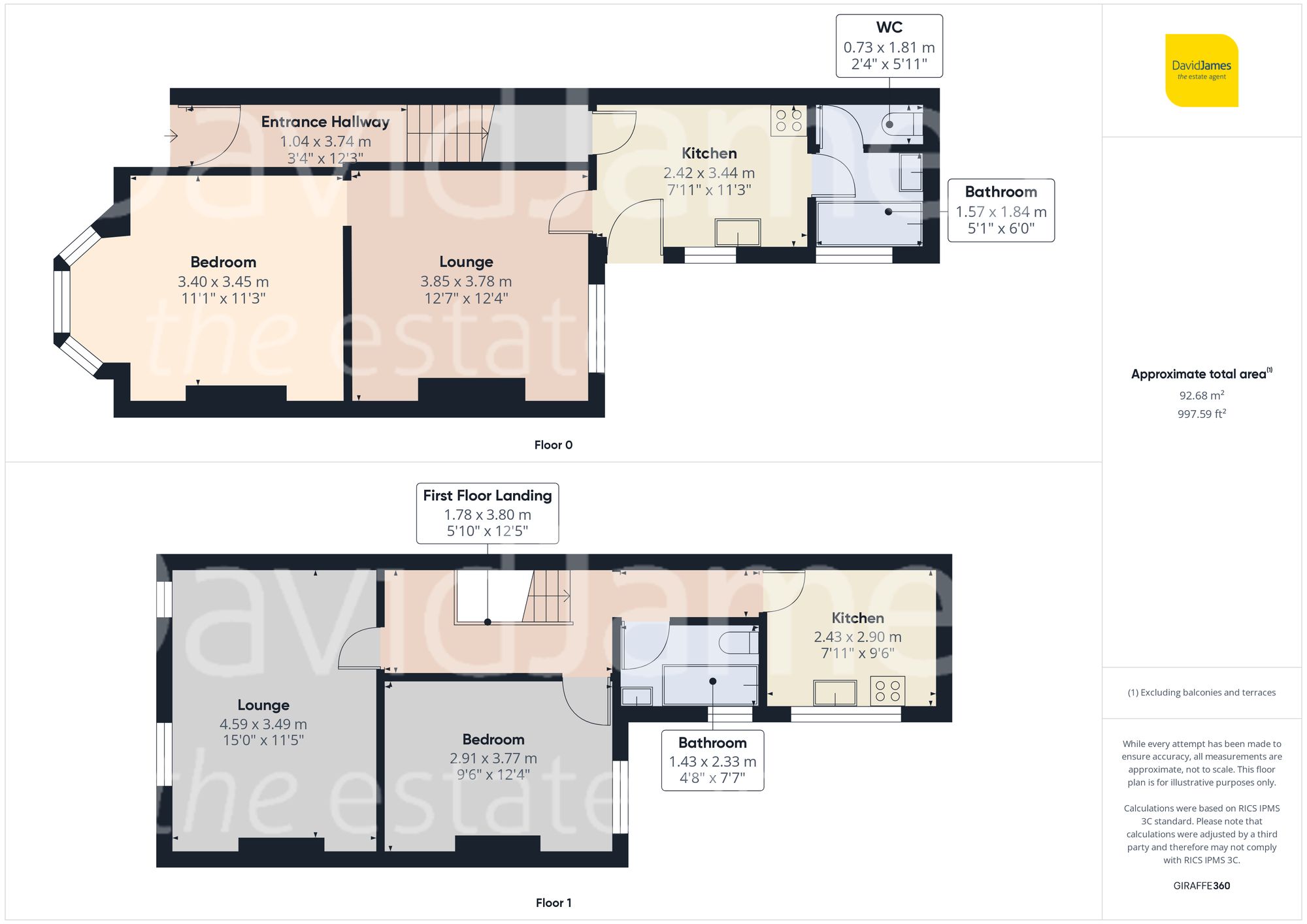 Floorplan for St. Albans Road, Arnold, Nottingham