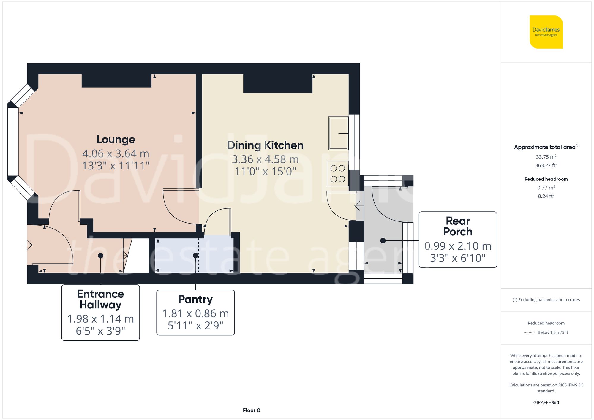 Floorplan for Ravenswood Road, Arnold, Nottingham
