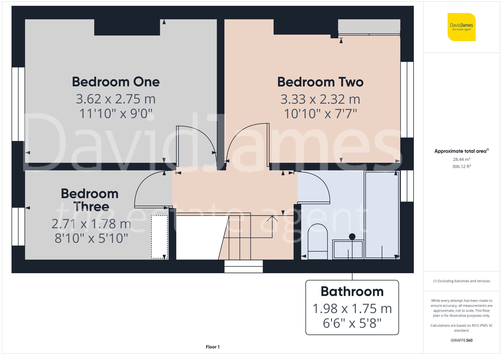 Floorplan for Ravenswood Road, Arnold, Nottingham