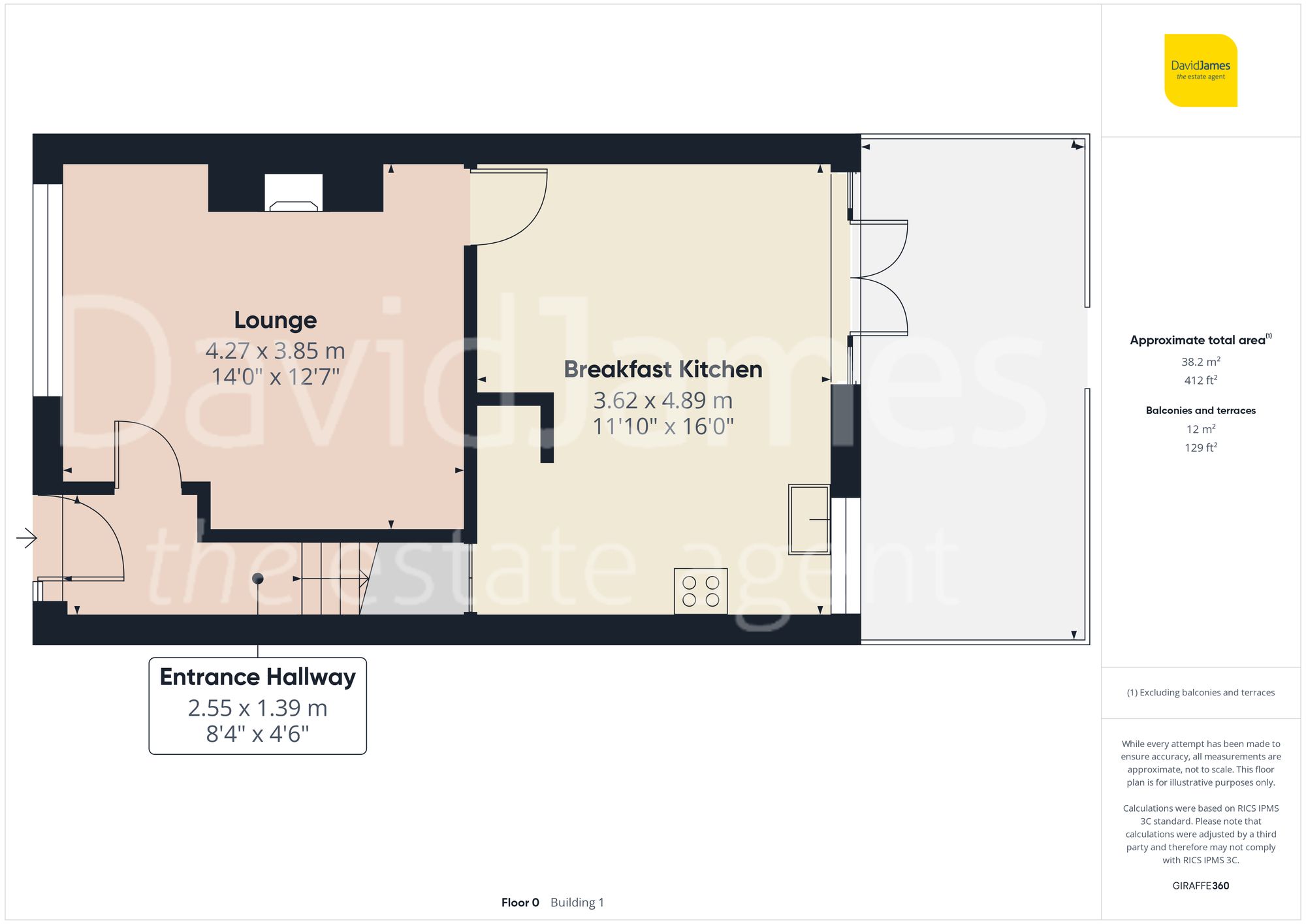 Floorplan for Glenorchy Crescent, Heron Ridge, Nottingham