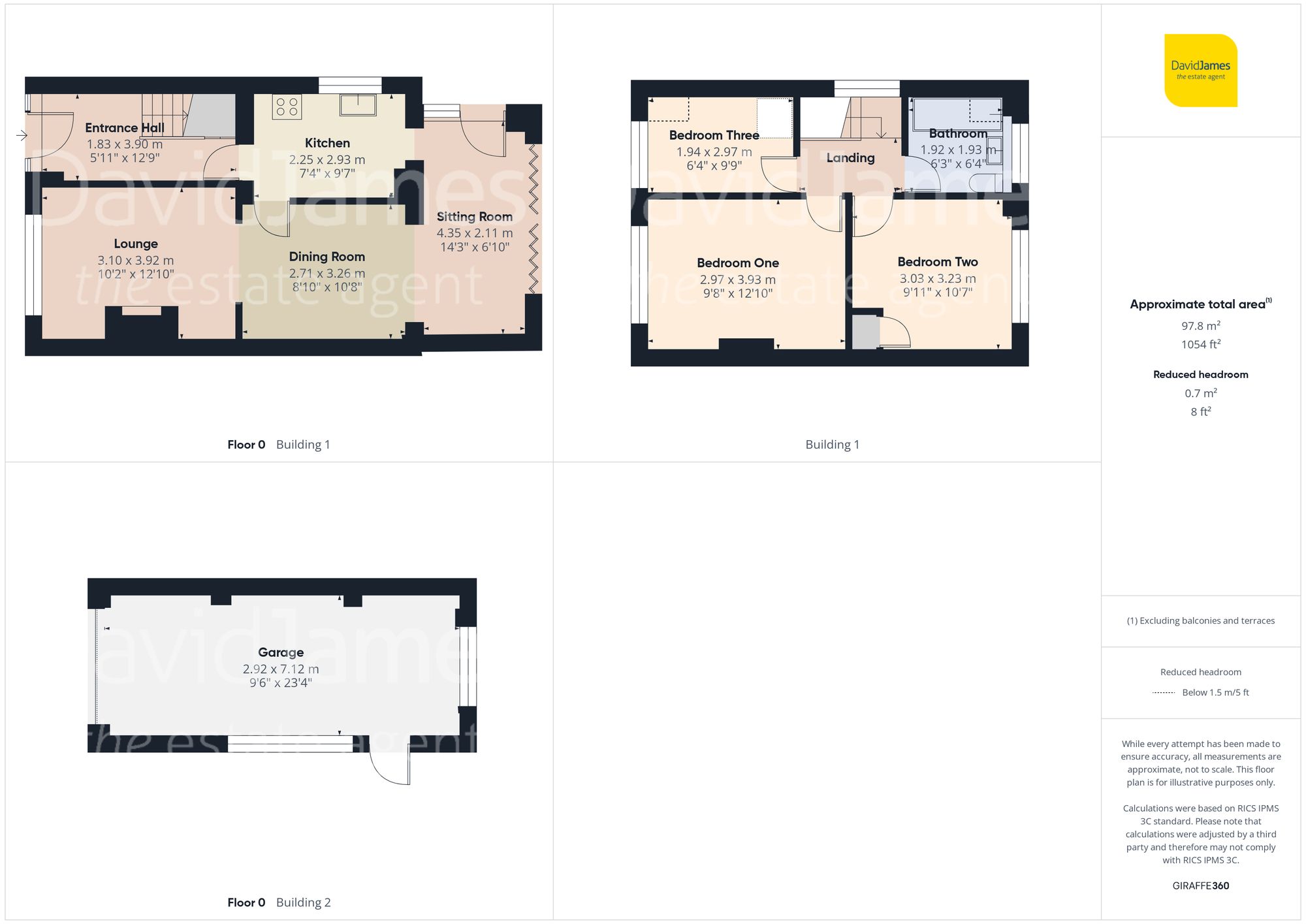 Floorplan for Middlebeck Drive, Arnold, Nottingham