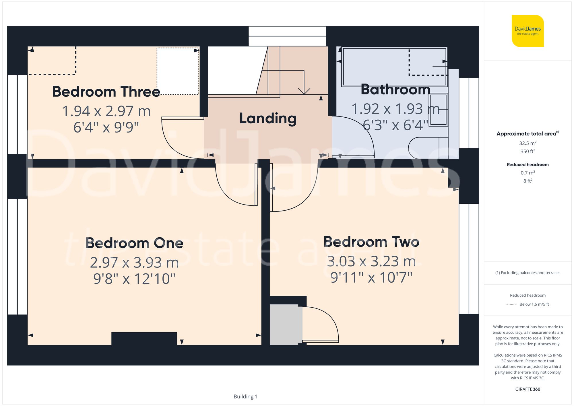 Floorplan for Middlebeck Drive, Arnold, Nottingham