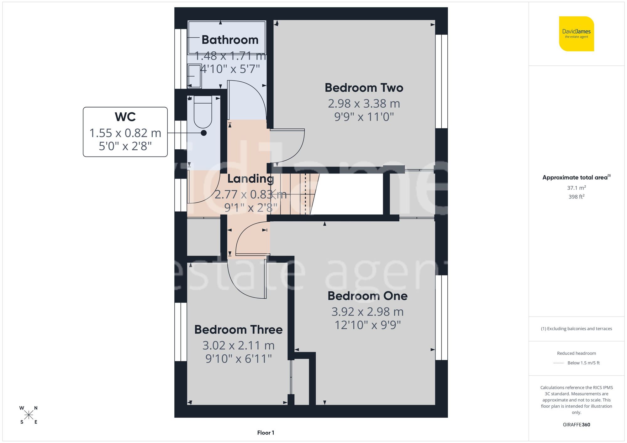 Floorplan for Darlton Street, Mansfield, Nottinghamshire