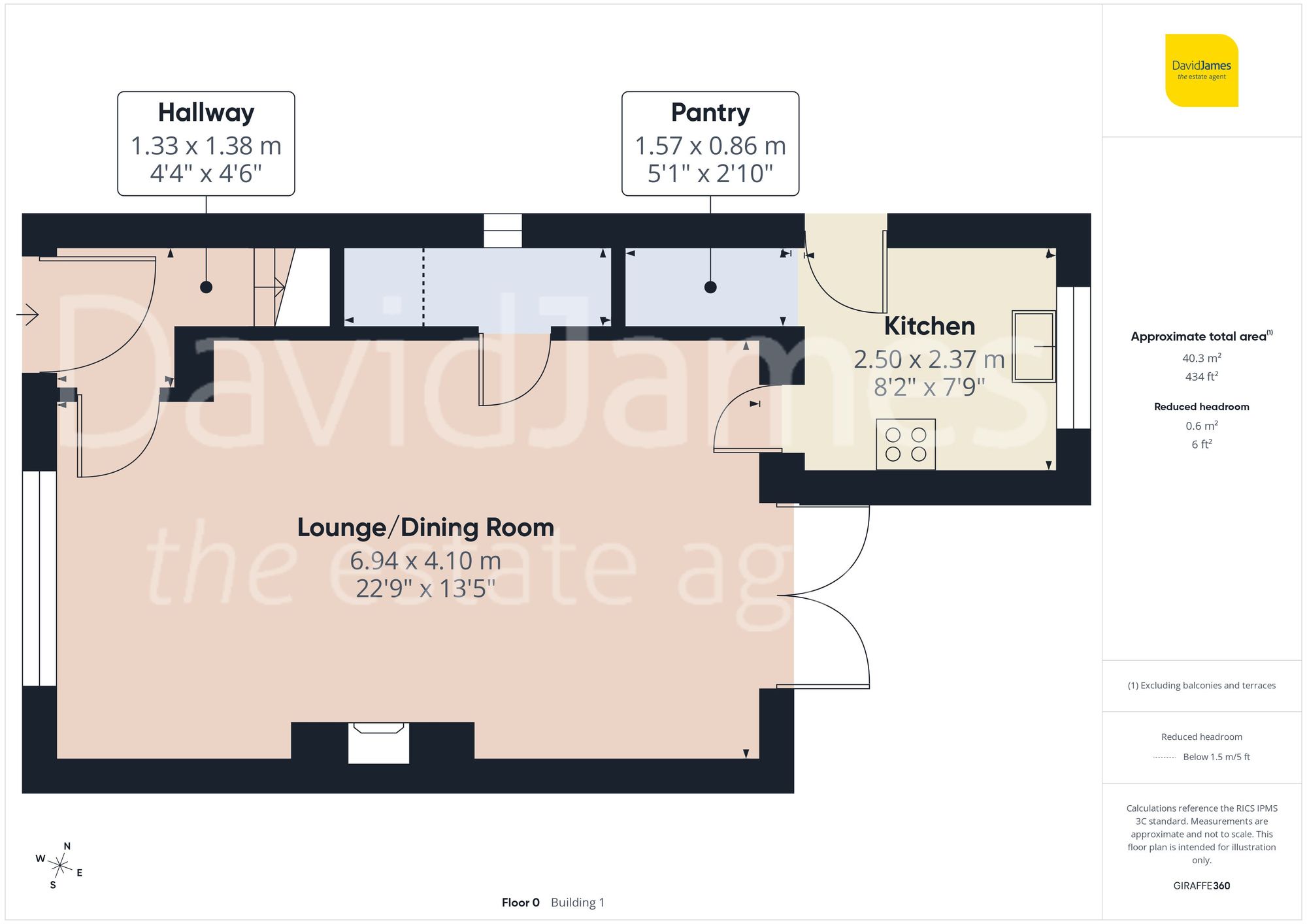 Floorplan for West Hill, Sutton in Ashfield, Nottinghamshire