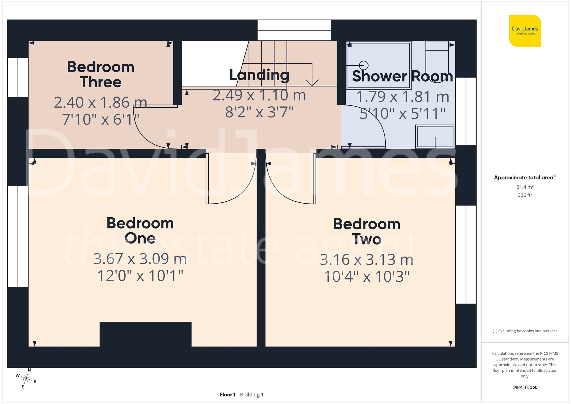Floorplan for West Hill, Sutton in Ashfield, Nottinghamshire