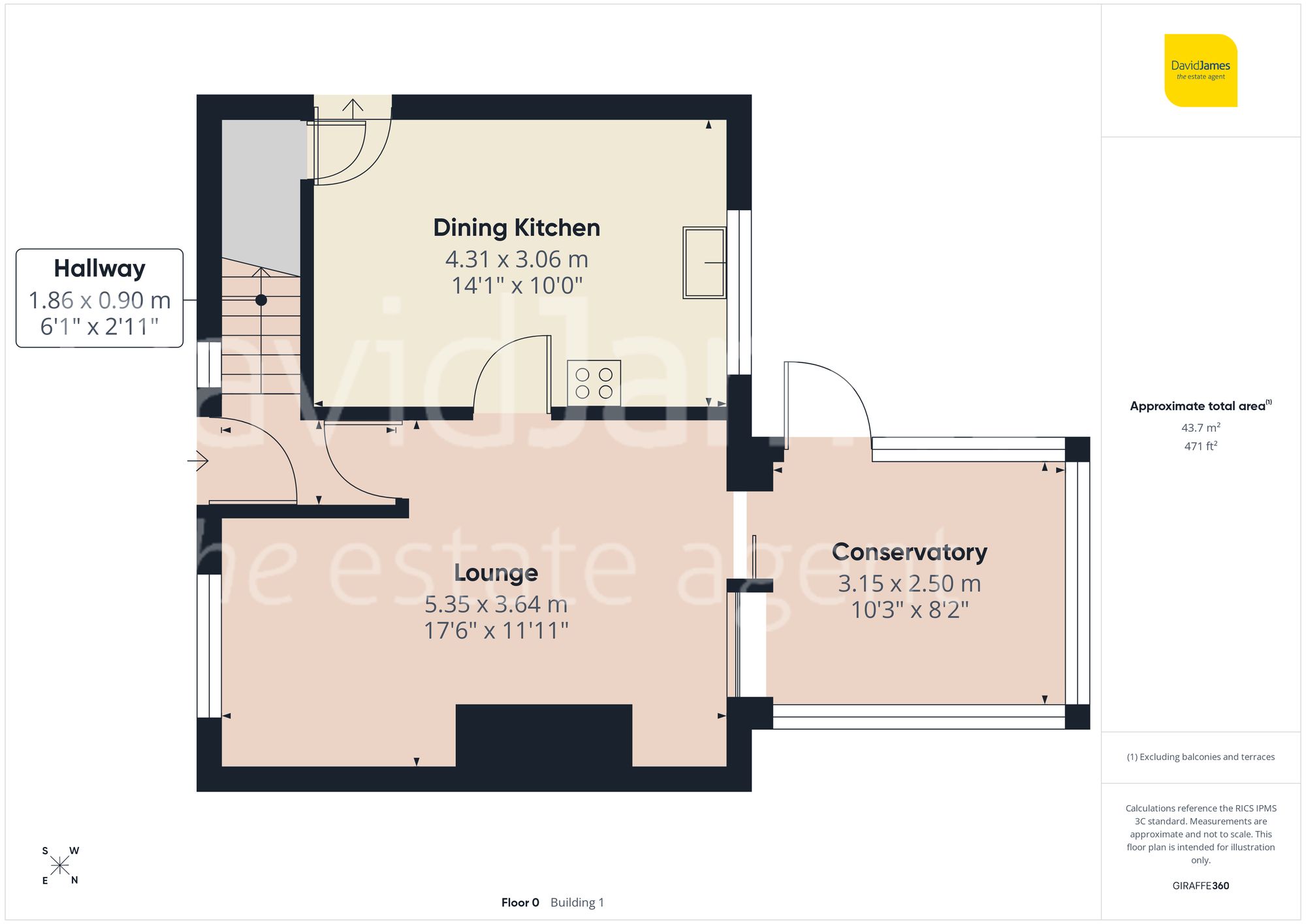 Floorplan for Cavendish Avenue, Sutton-In-Ashfield, Nottinghamshire