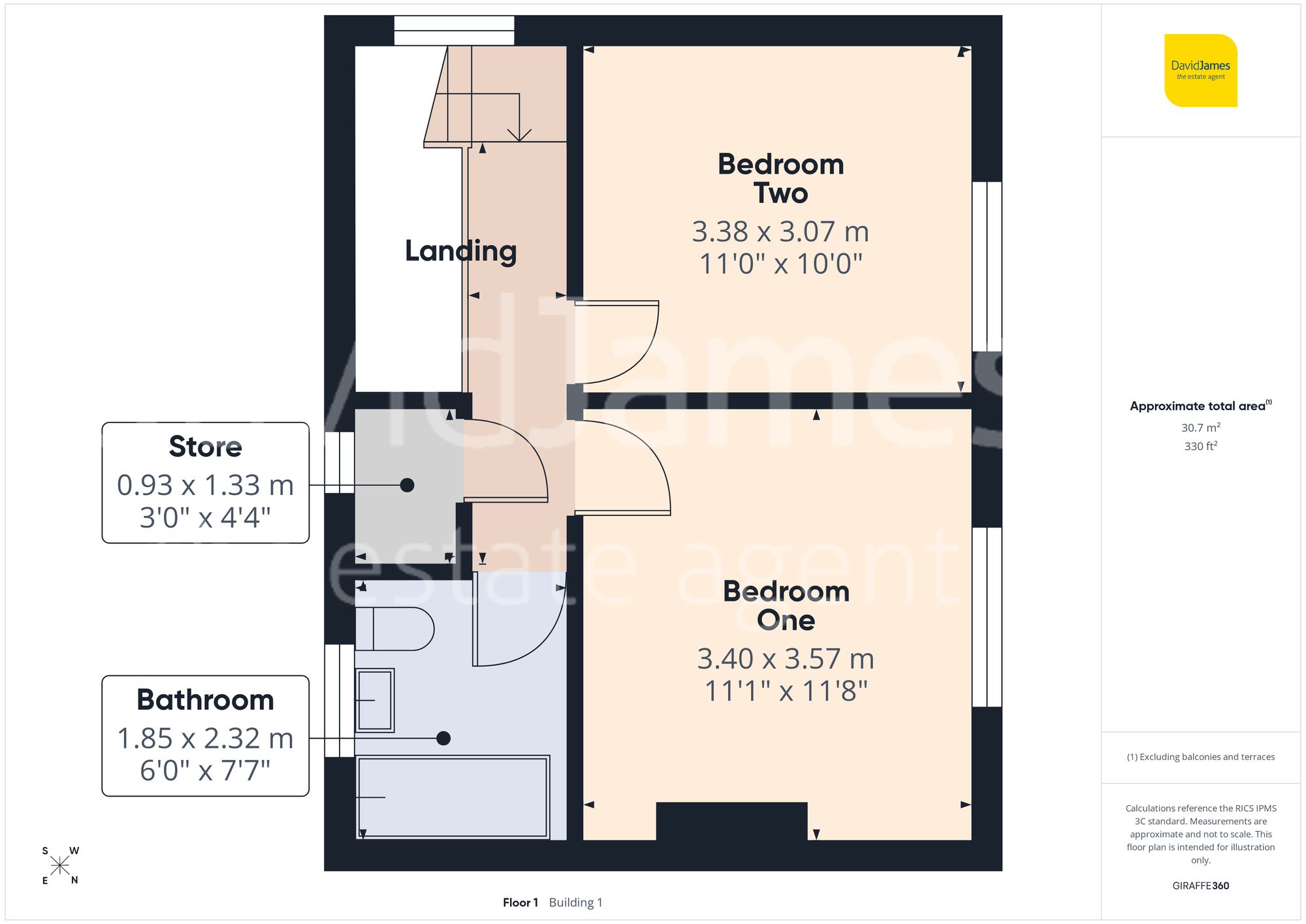 Floorplan for Cavendish Avenue, Sutton-In-Ashfield, Nottinghamshire