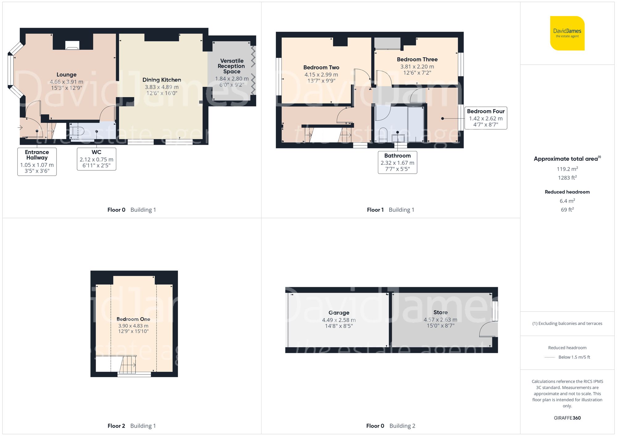 Floorplan for Besecar Avenue, Gedling, Nottingham