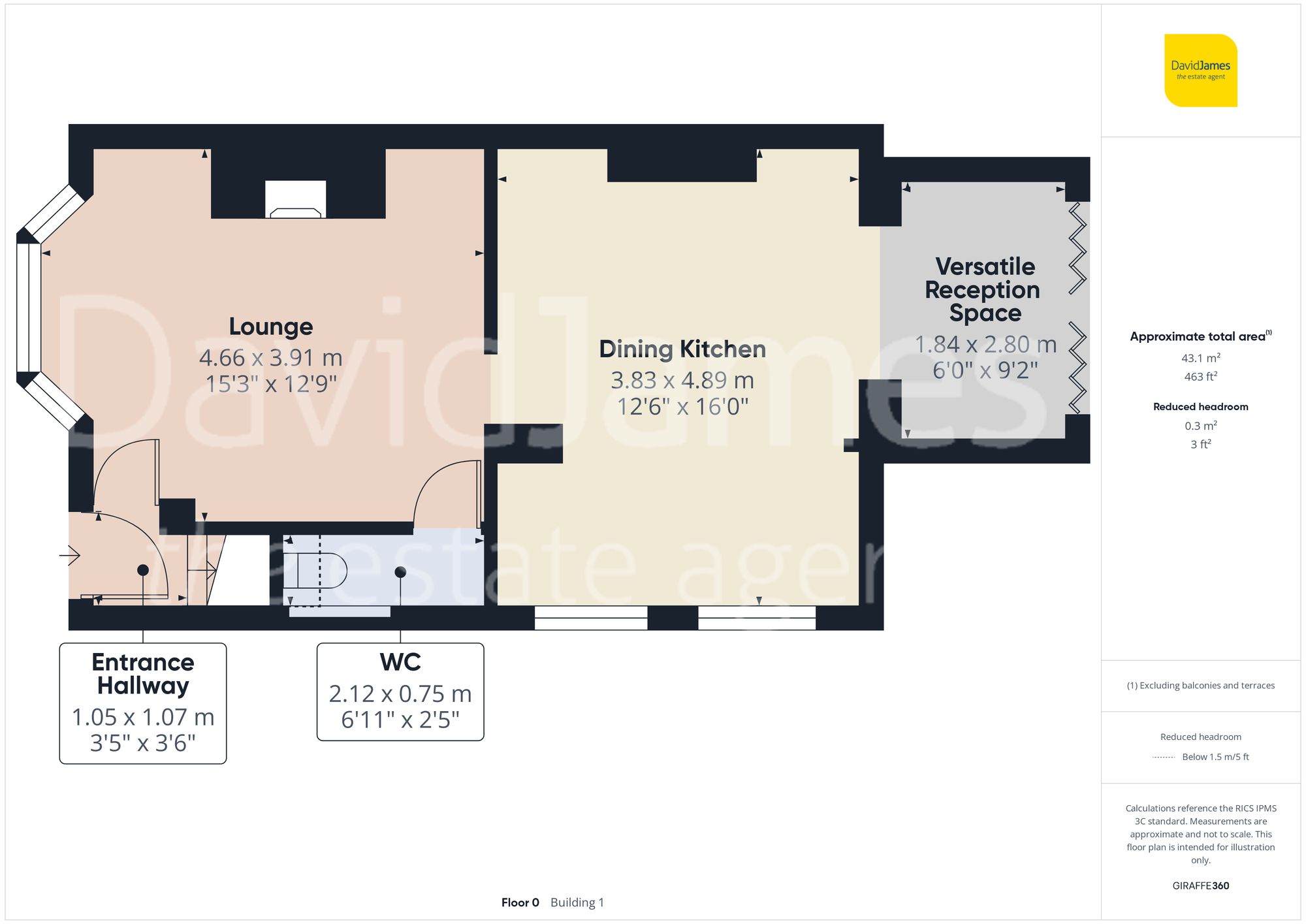 Floorplan for Besecar Avenue, Gedling, Nottingham