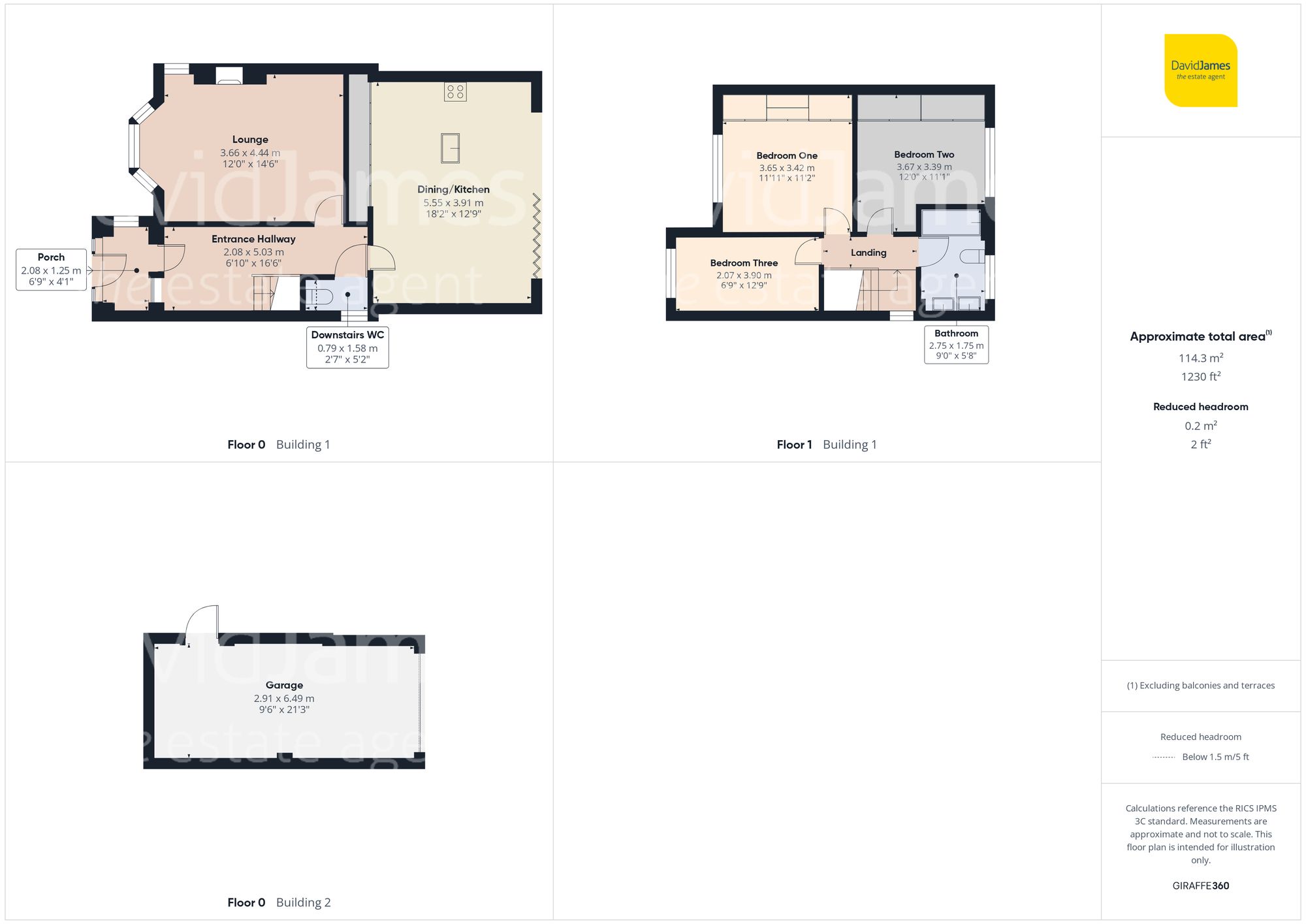 Floorplan for Doveridge Road, Carlton, Nottingham