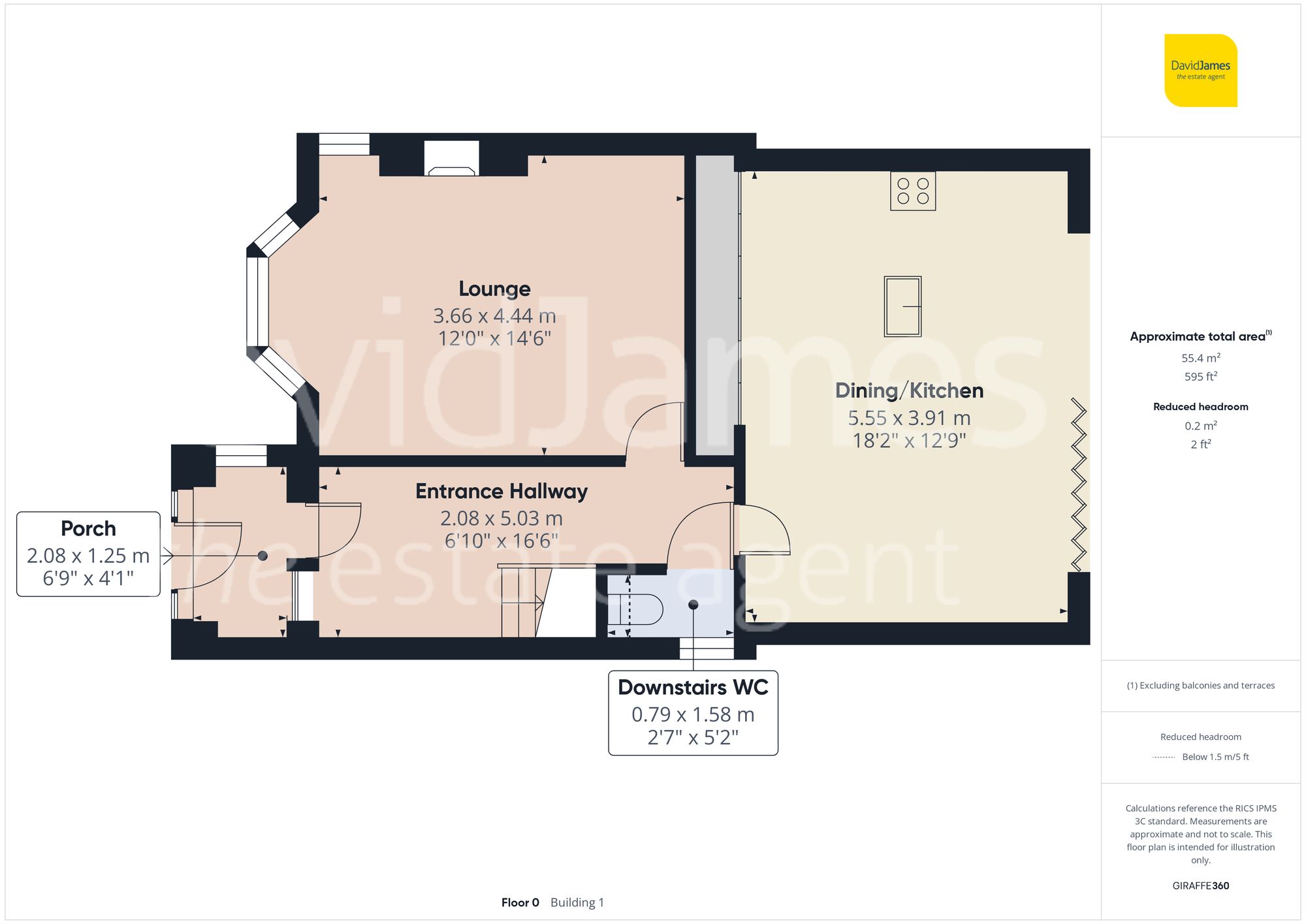 Floorplan for Doveridge Road, Carlton, Nottingham